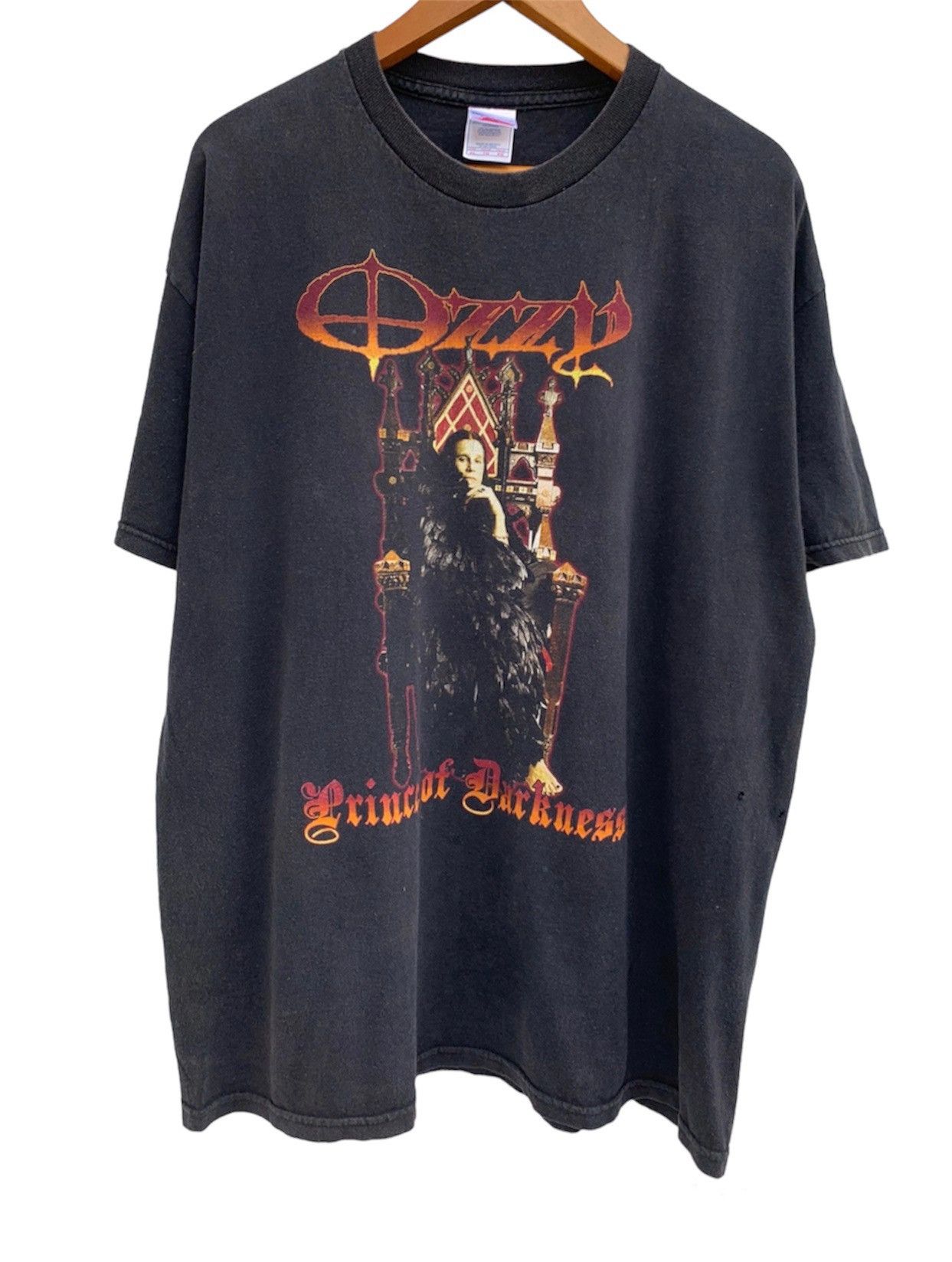 Ozzy Osbourne Band T-shirt, Men's XL size unclear black type Vintage Second Hand