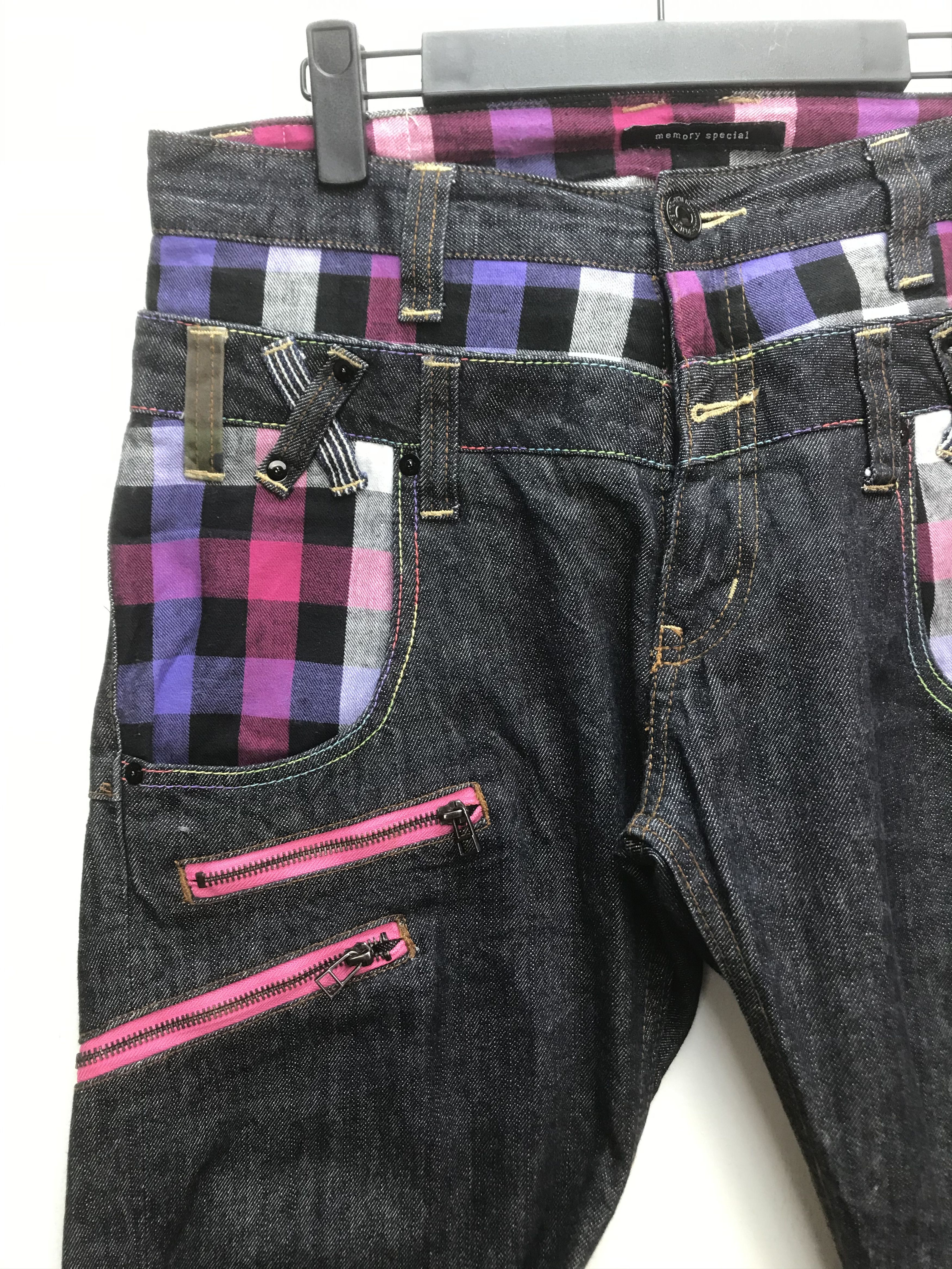 Designer PUNK STYLE DOUBLE WAIST by MEMORY SPECIAL Size US 34 / EU 50 - 3 Thumbnail