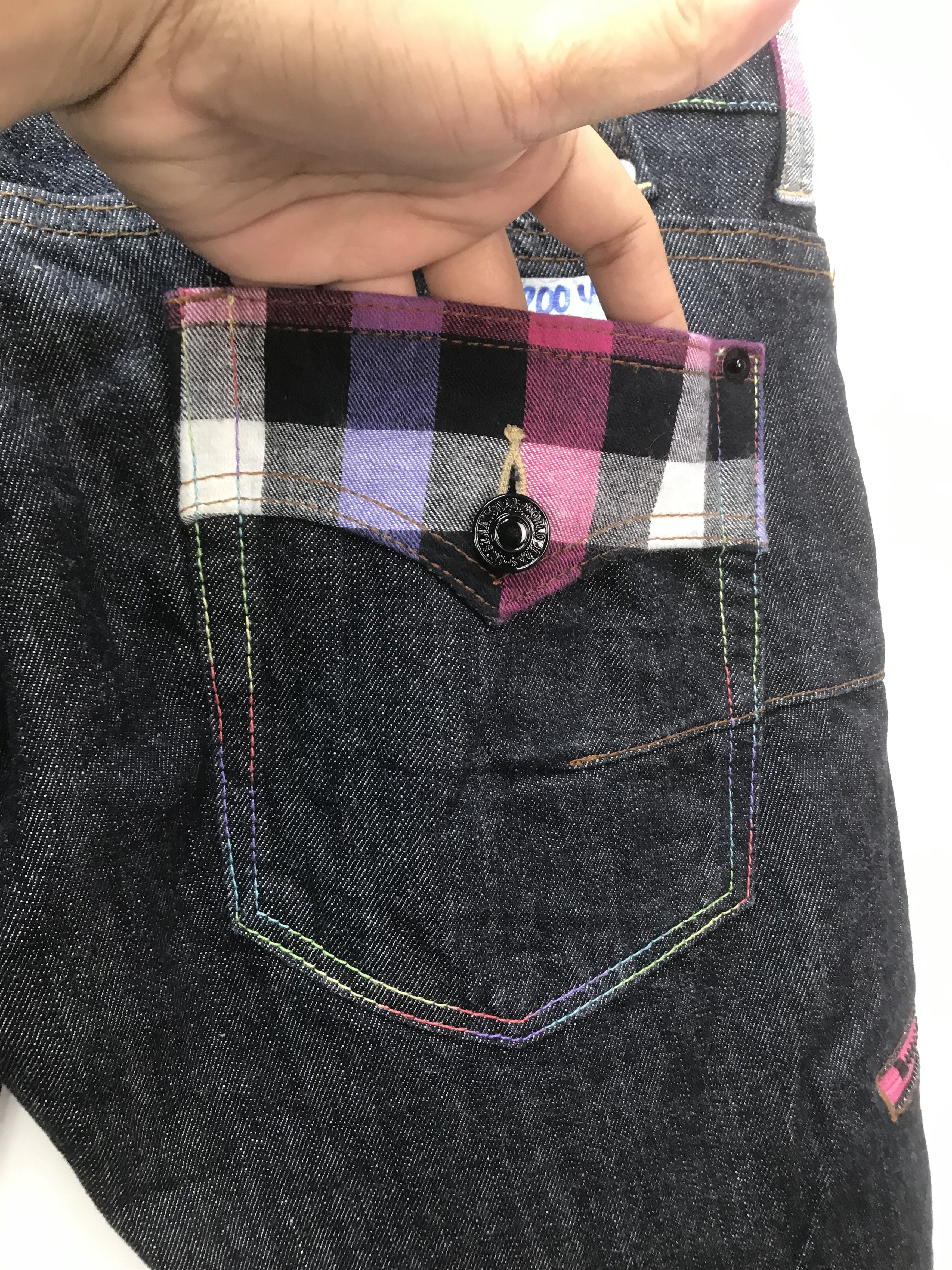 Designer PUNK STYLE DOUBLE WAIST by MEMORY SPECIAL Size US 34 / EU 50 - 10 Thumbnail