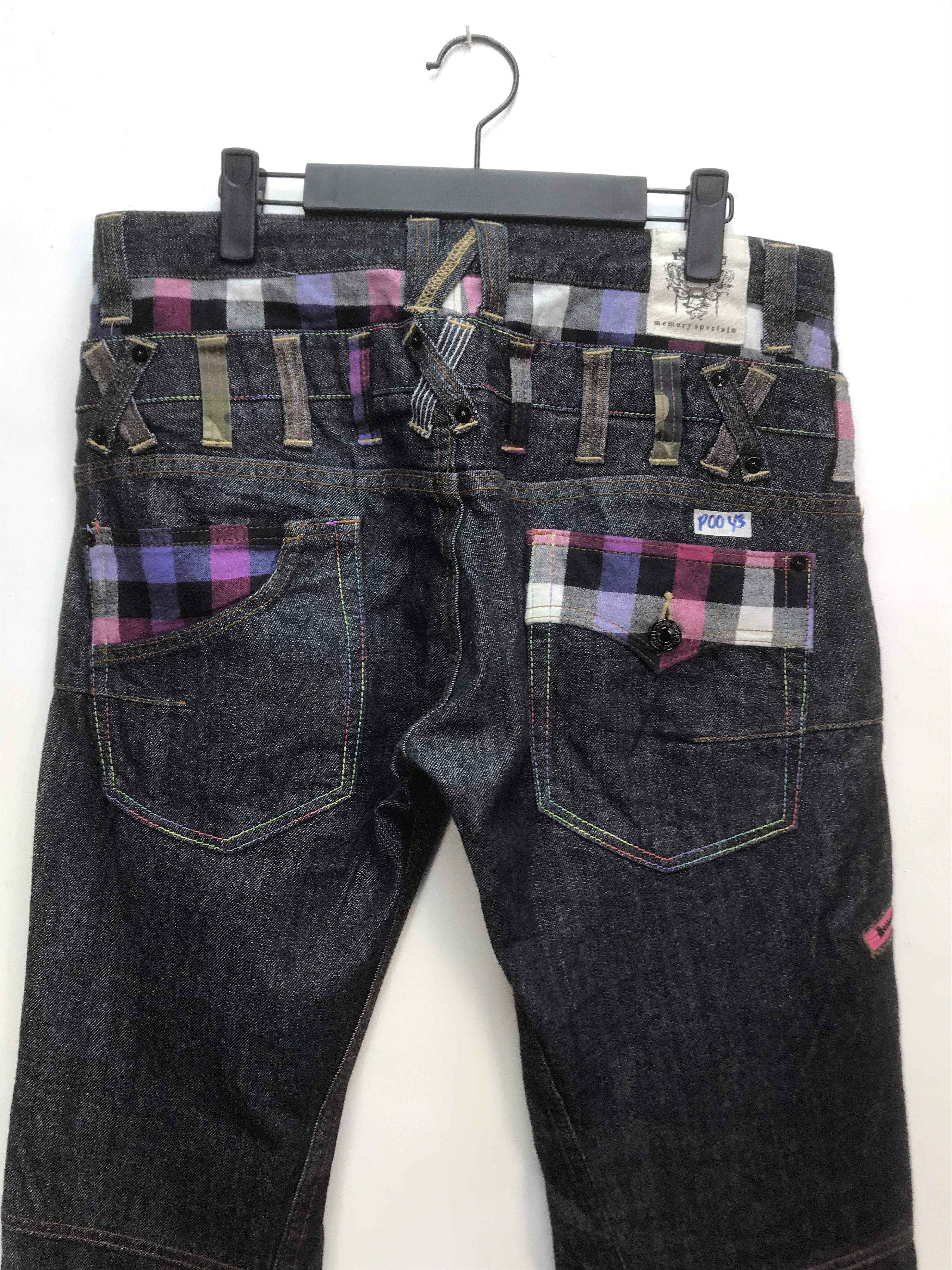 Designer PUNK STYLE DOUBLE WAIST by MEMORY SPECIAL Size US 34 / EU 50 - 8 Thumbnail