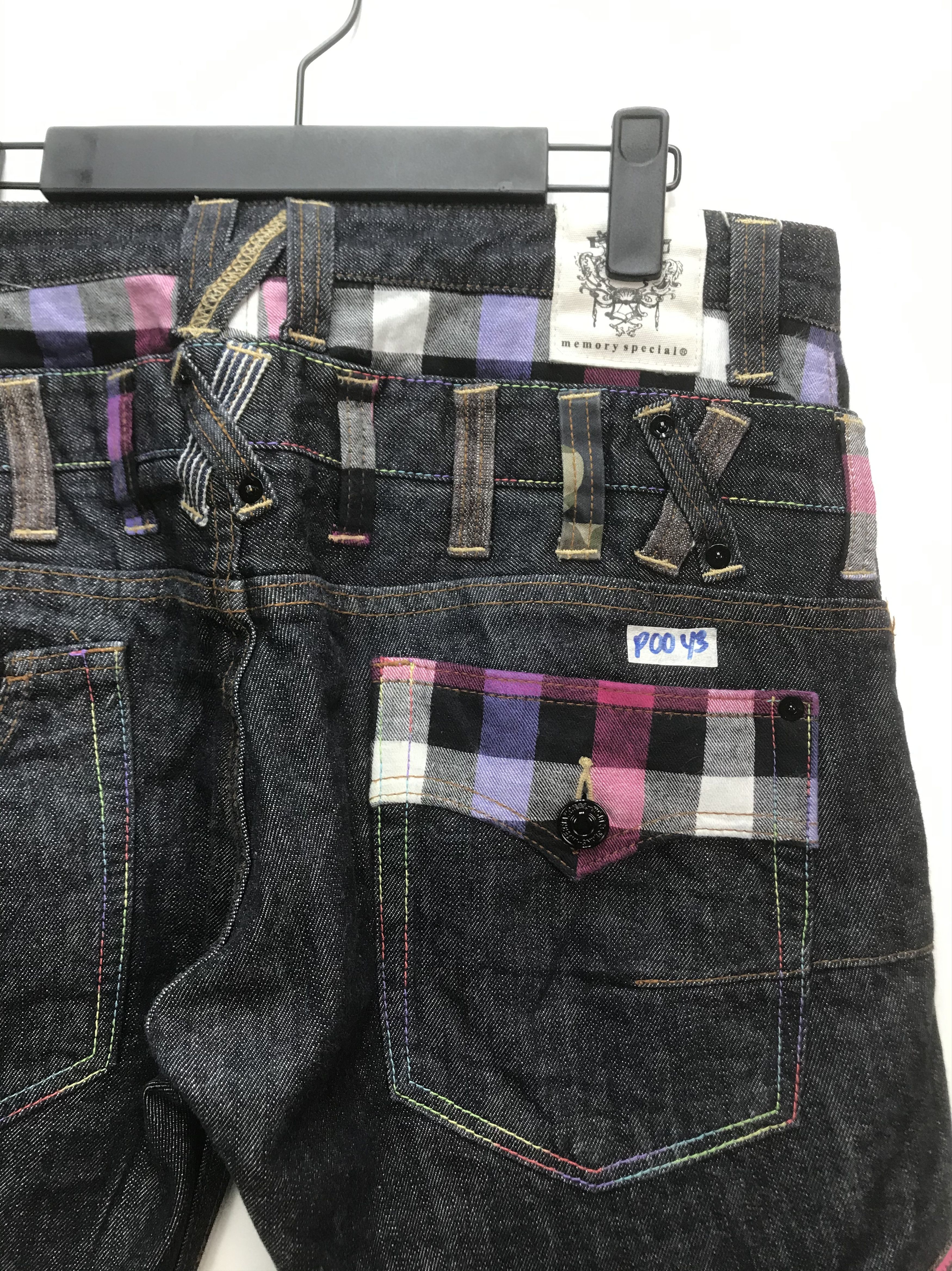 Designer PUNK STYLE DOUBLE WAIST by MEMORY SPECIAL Size US 34 / EU 50 - 9 Thumbnail