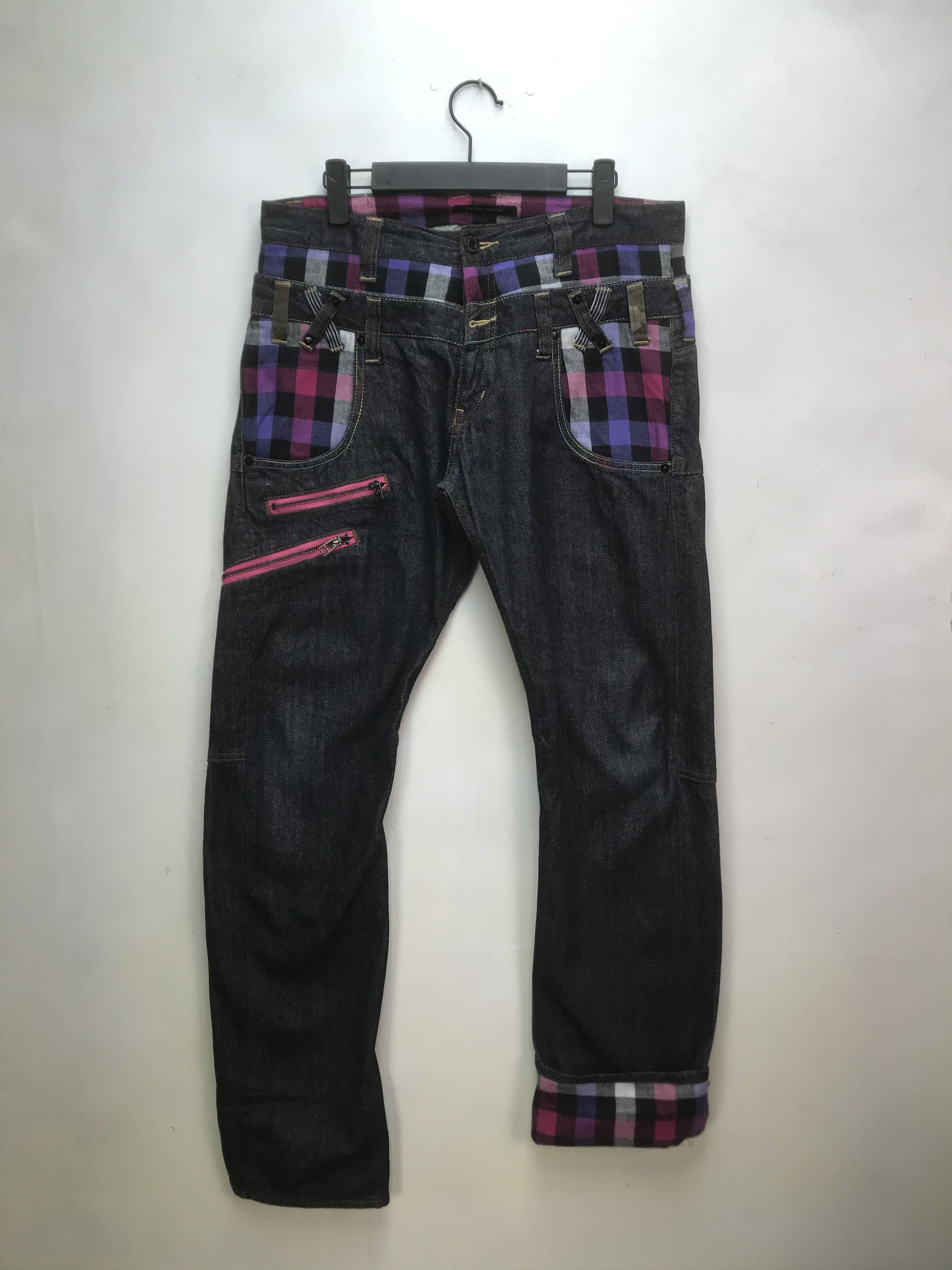 PUNK STYLE DOUBLE WAIST by MEMORY SPECIAL