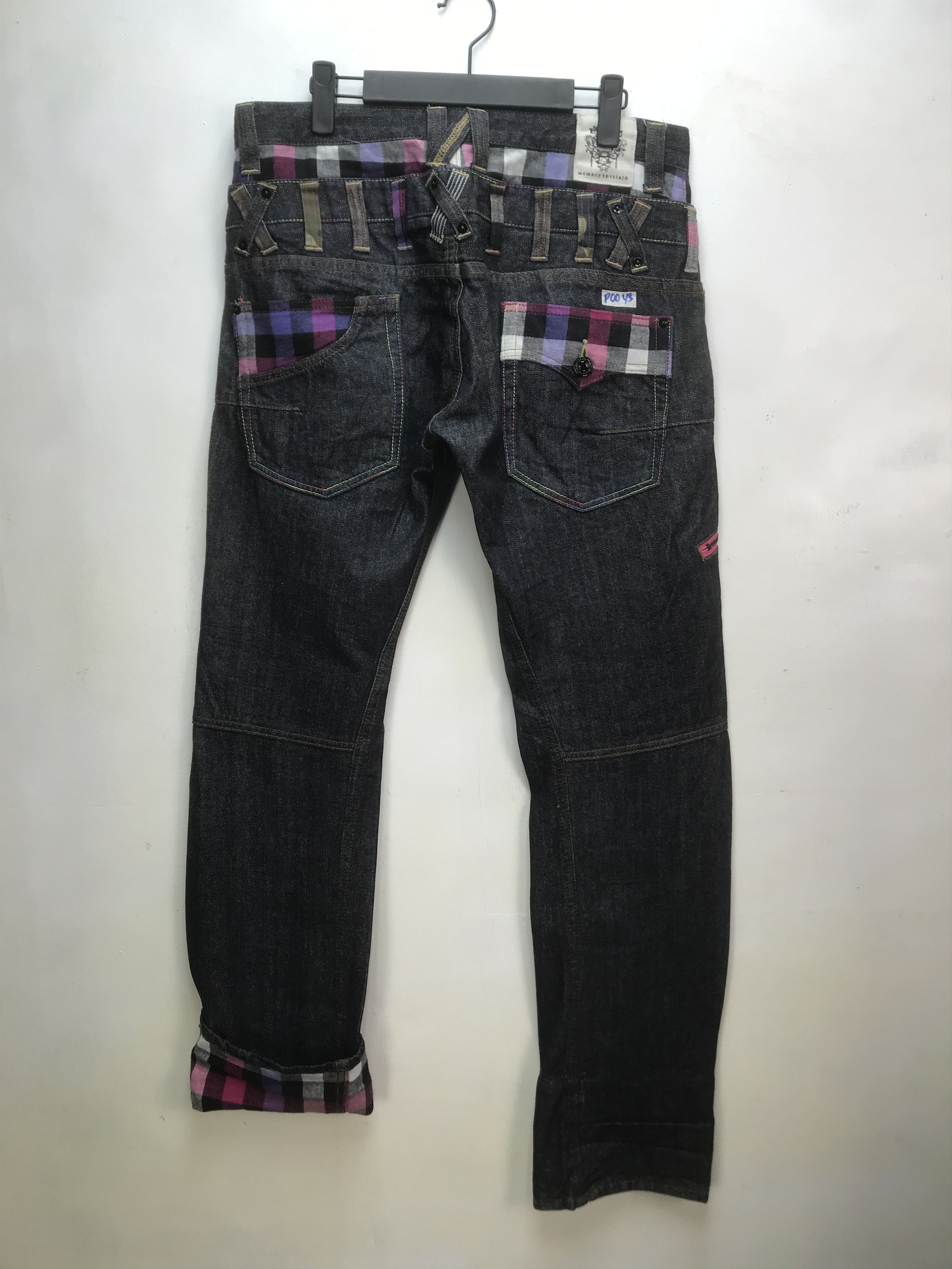 Designer PUNK STYLE DOUBLE WAIST by MEMORY SPECIAL Size US 34 / EU 50 - 7 Thumbnail