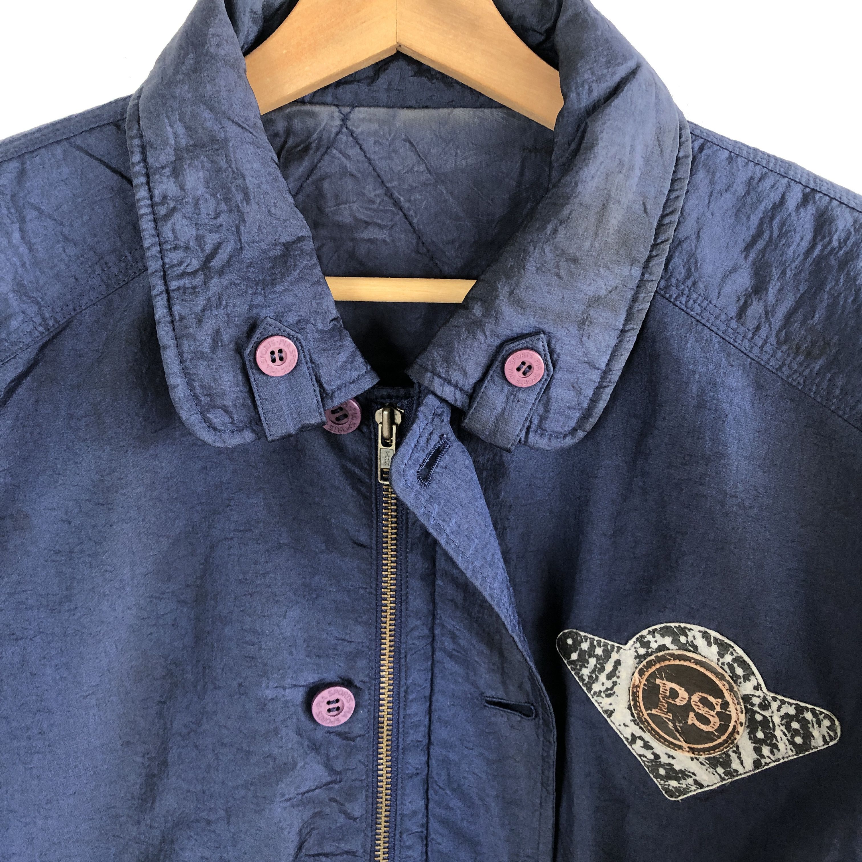 Japanese Brand Vintage Pia Sports Jackets Pia Sports Japanese Windbreaker Size US XL / EU 56 / 4 - 11 Thumbnail