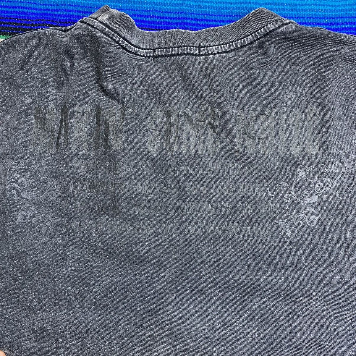 Vintage Vintage Cross Keys Skull Design T-Shirt Size US XL / EU 56 / 4 - 6 Thumbnail