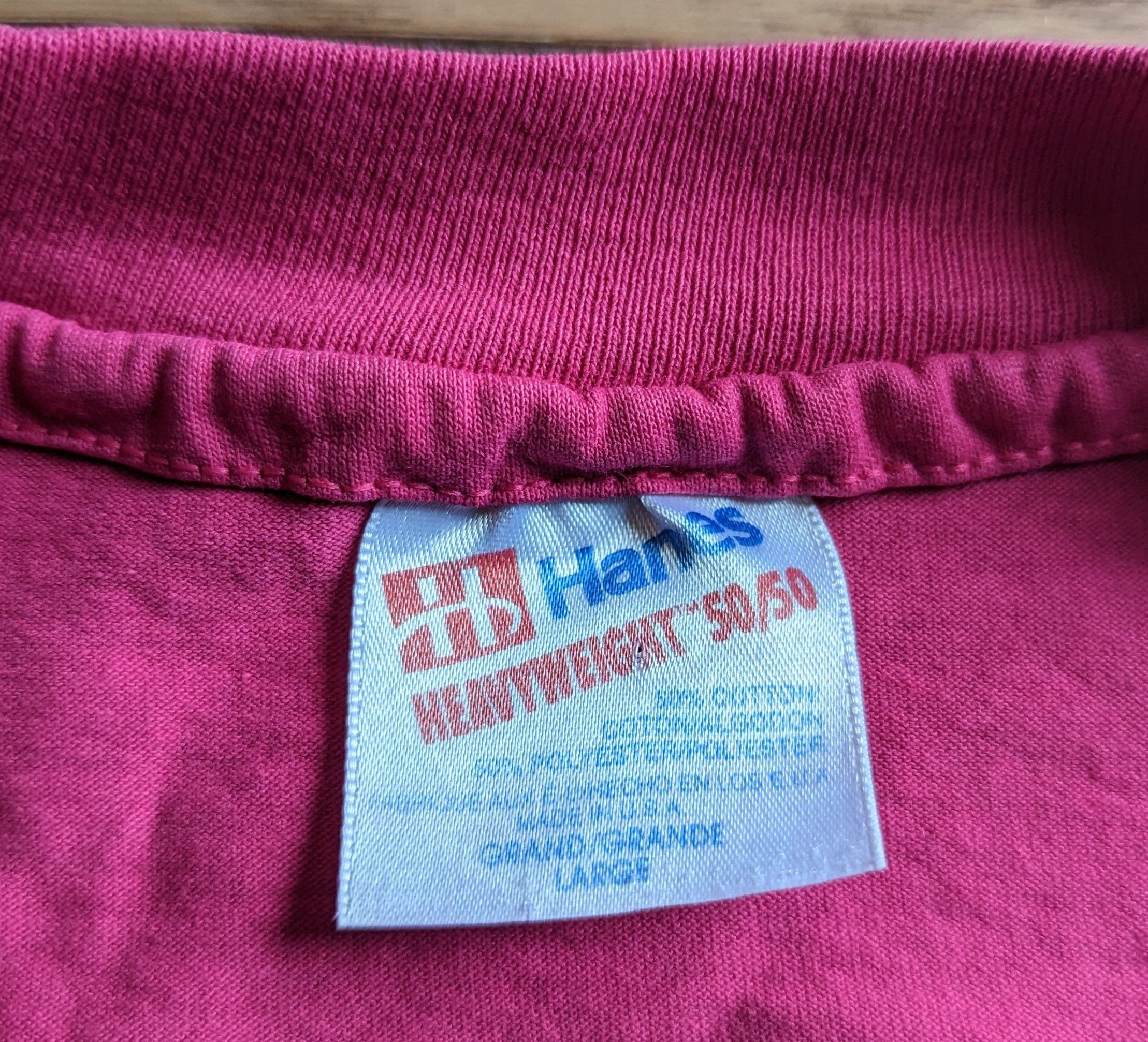 Hanes Vintage 1988 Hanes Charleston Rainbow Row Tee Size US L / EU 52-54 / 3 - 3 Thumbnail