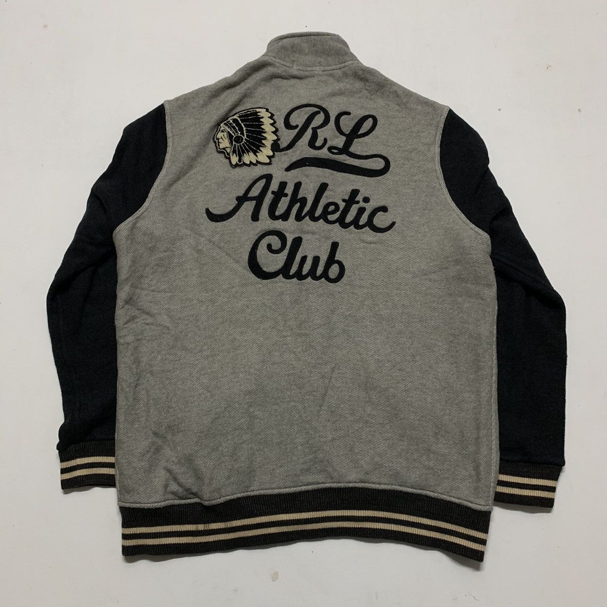 Polo Ralph Lauren × Rugby Ralph Lauren Polo Ralph Lauren RL Athletic Club Varsity Jacket Size US XL / EU 56 / 4 - 3 Thumbnail