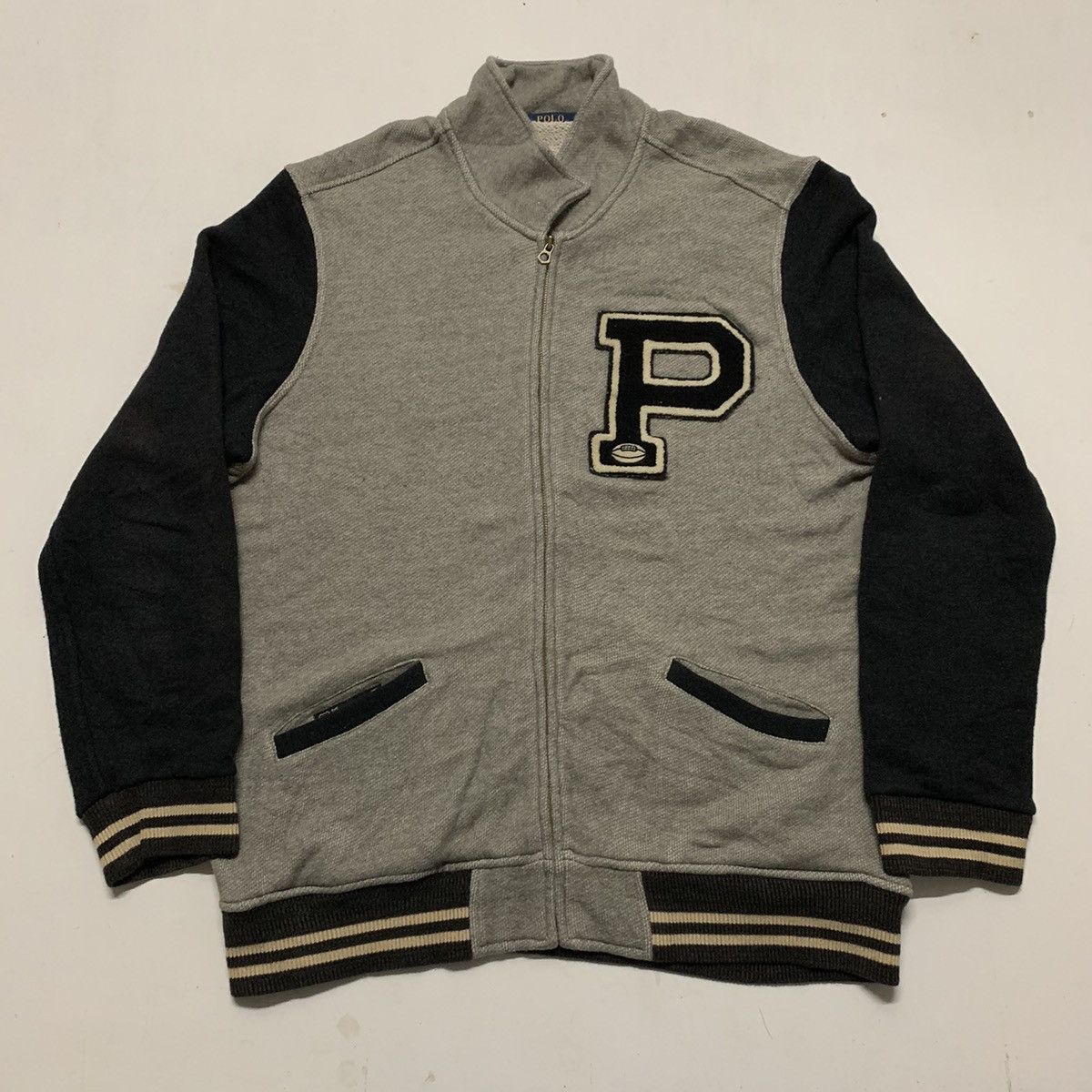 Polo Ralph Lauren × Rugby Ralph Lauren Polo Ralph Lauren RL Athletic Club Varsity Jacket Size US XL / EU 56 / 4 - 2 Thumbnail