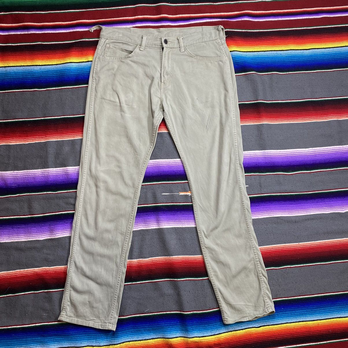 Levi's Vintage Levi’s 513 Black Label Casual Pants Size US 35 - 3 Thumbnail