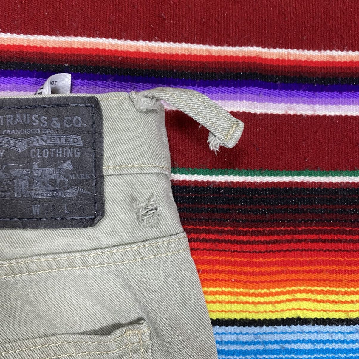 Levi's Vintage Levi’s 513 Black Label Casual Pants Size US 35 - 12 Thumbnail
