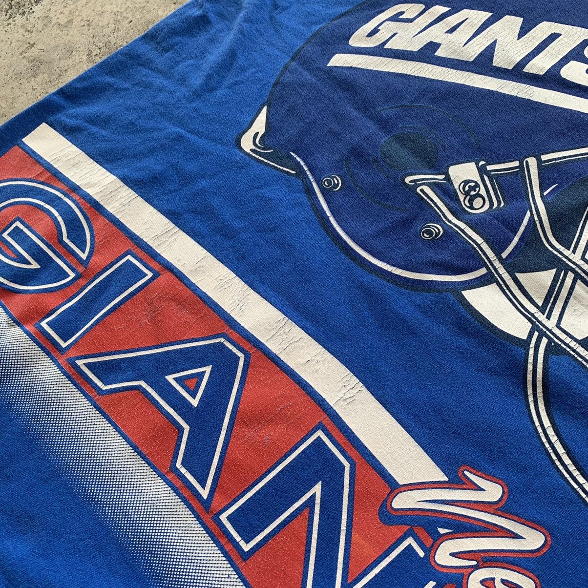 NFL Salem sportswear NFL New York Giants vintage 90s big print Size US XL / EU 56 / 4 - 21 Thumbnail