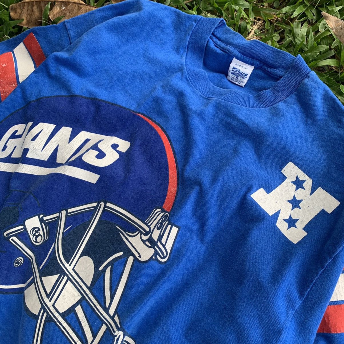 NFL Salem sportswear NFL New York Giants vintage 90s big print Size US XL / EU 56 / 4 - 11 Thumbnail