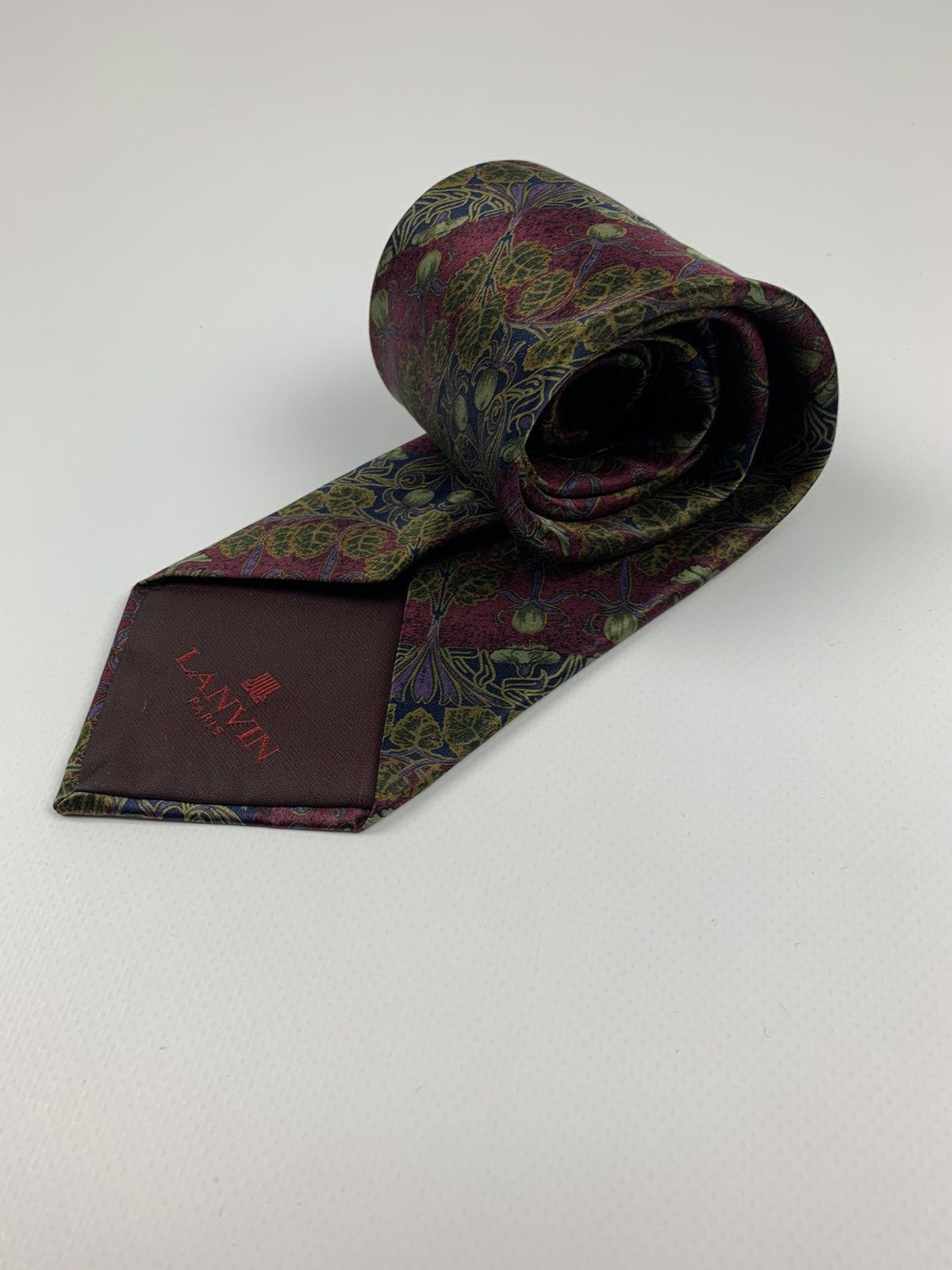 Lanvin Lanvin Silk Tie like burberry balenciaga dior hermes Size ONE SIZE - 1 Thumbnail