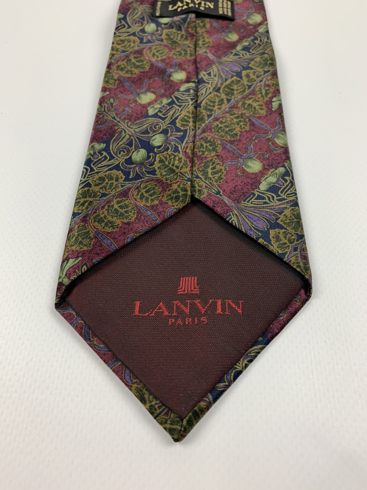 Lanvin Lanvin Silk Tie like burberry balenciaga dior hermes Size ONE SIZE - 5 Thumbnail