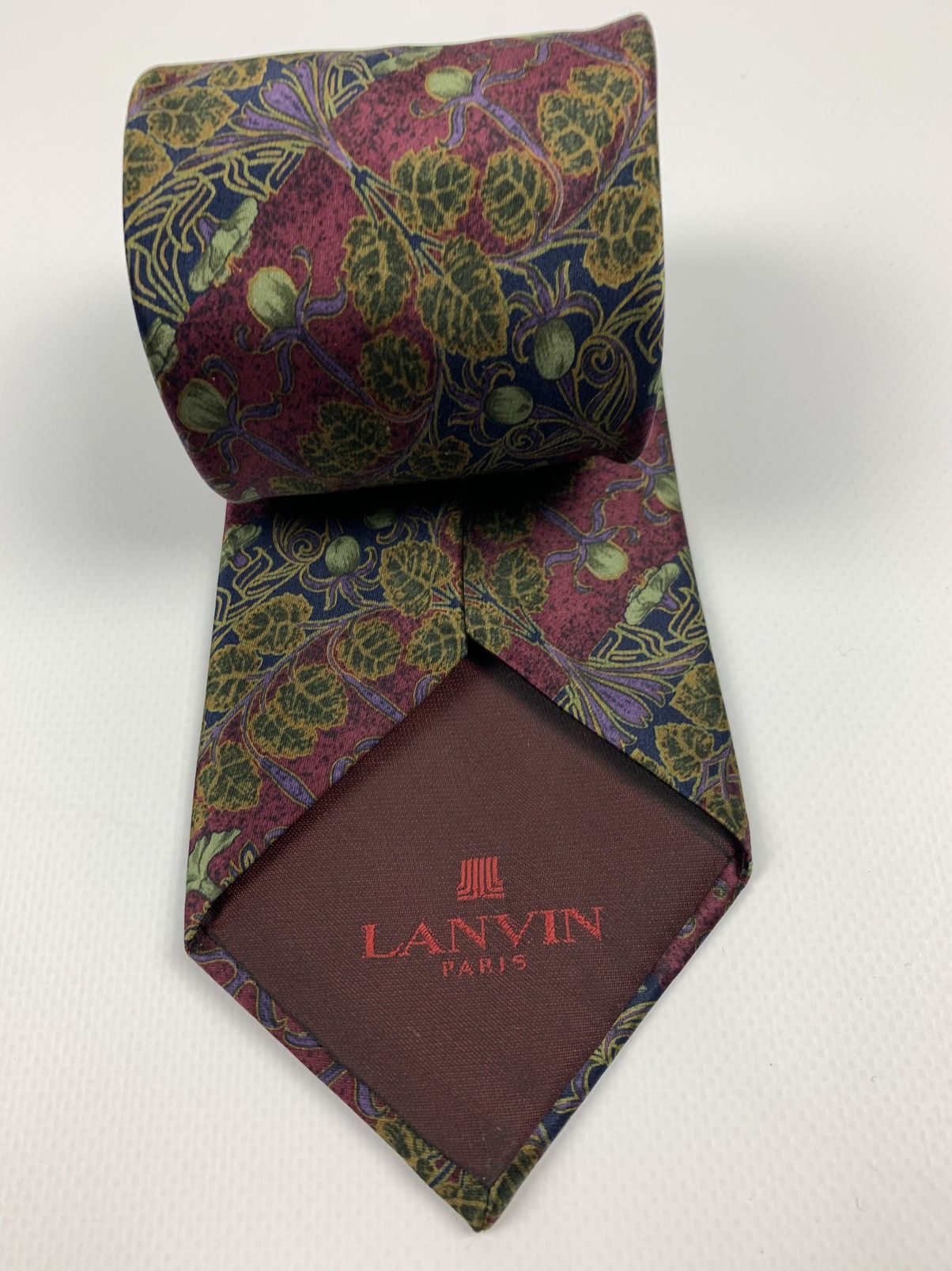 Lanvin Lanvin Silk Tie like burberry balenciaga dior hermes Size ONE SIZE - 2 Thumbnail