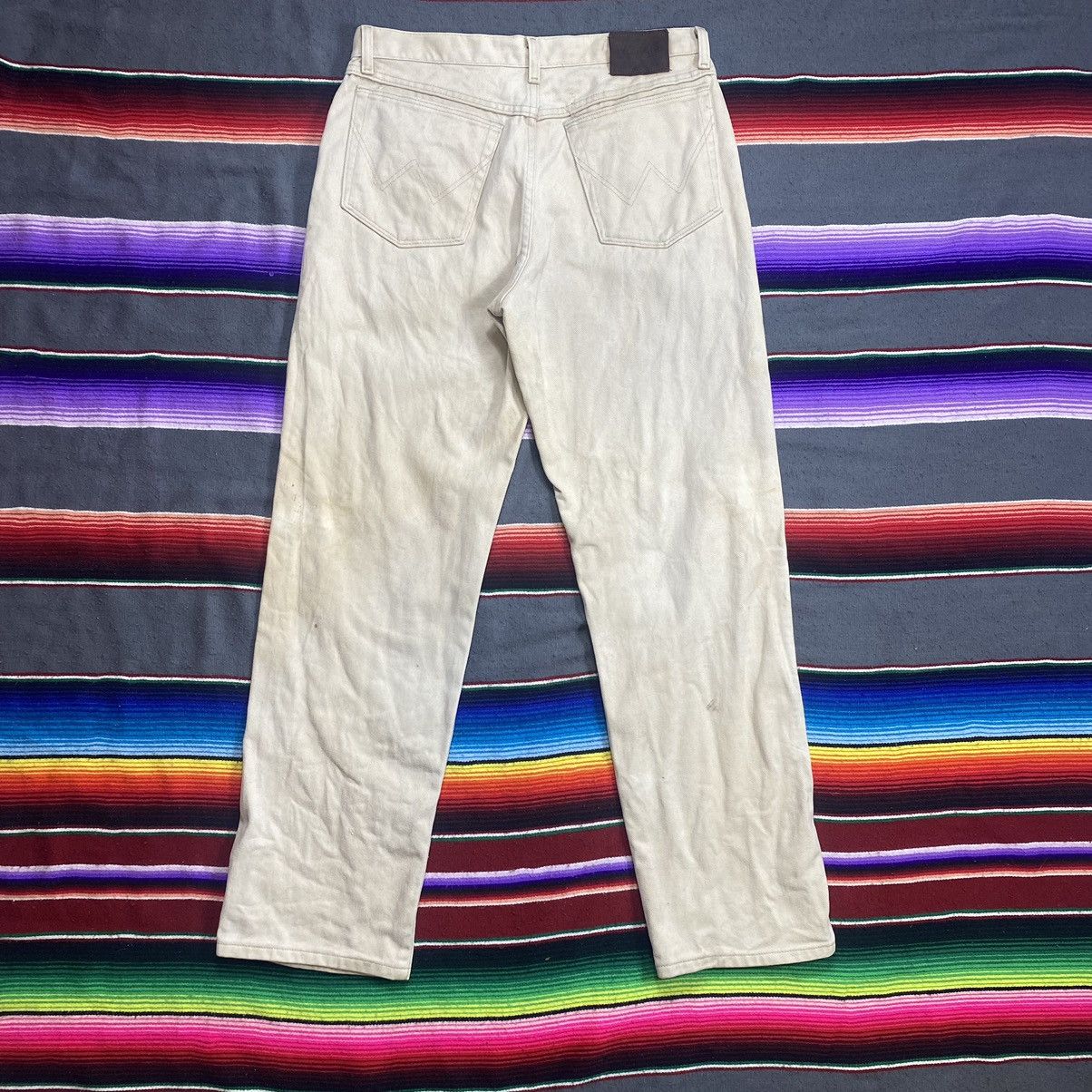 Vintage Vintage Wrangler Rugged Wear Denim Size US 33 - 8 Thumbnail