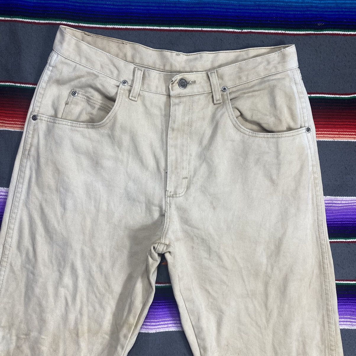 Vintage Vintage Wrangler Rugged Wear Denim Size US 33 - 2 Thumbnail