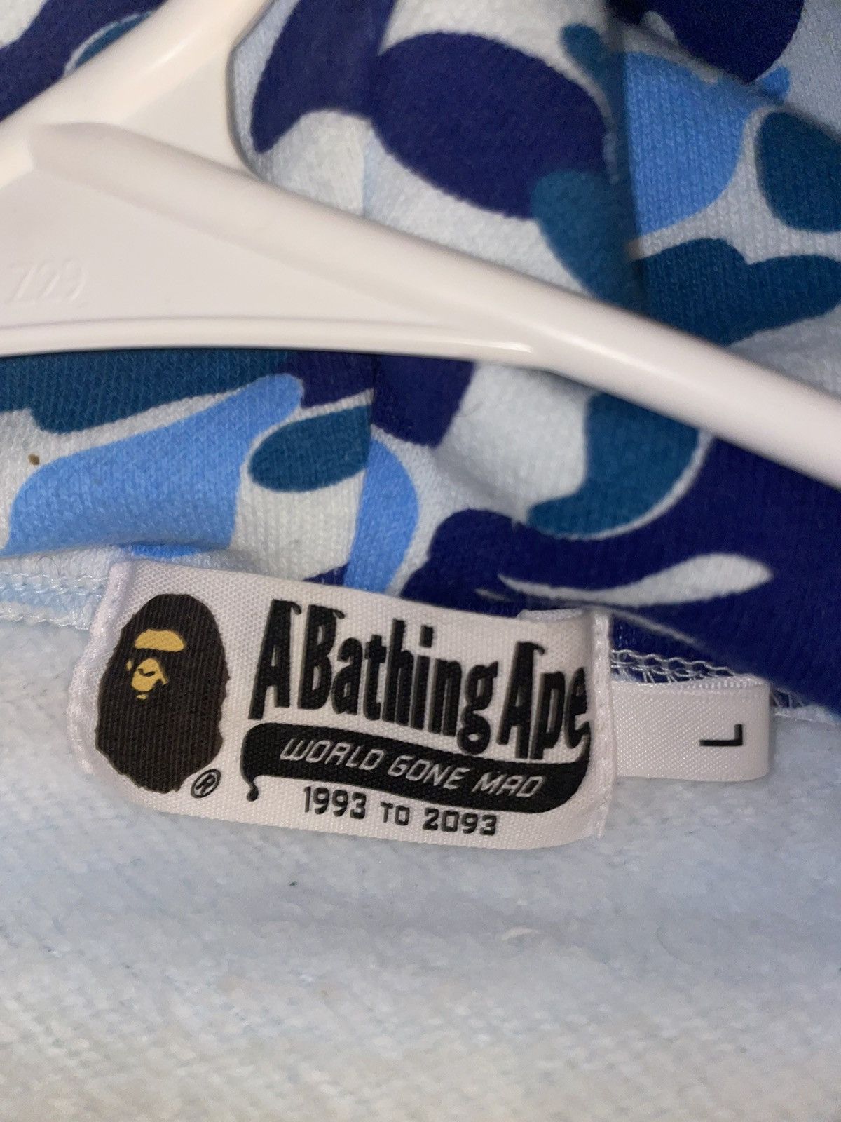Bape ABC CAMO SHARK FULL ZIP HOODIE Size US L / EU 52-54 / 3 - 11 Thumbnail