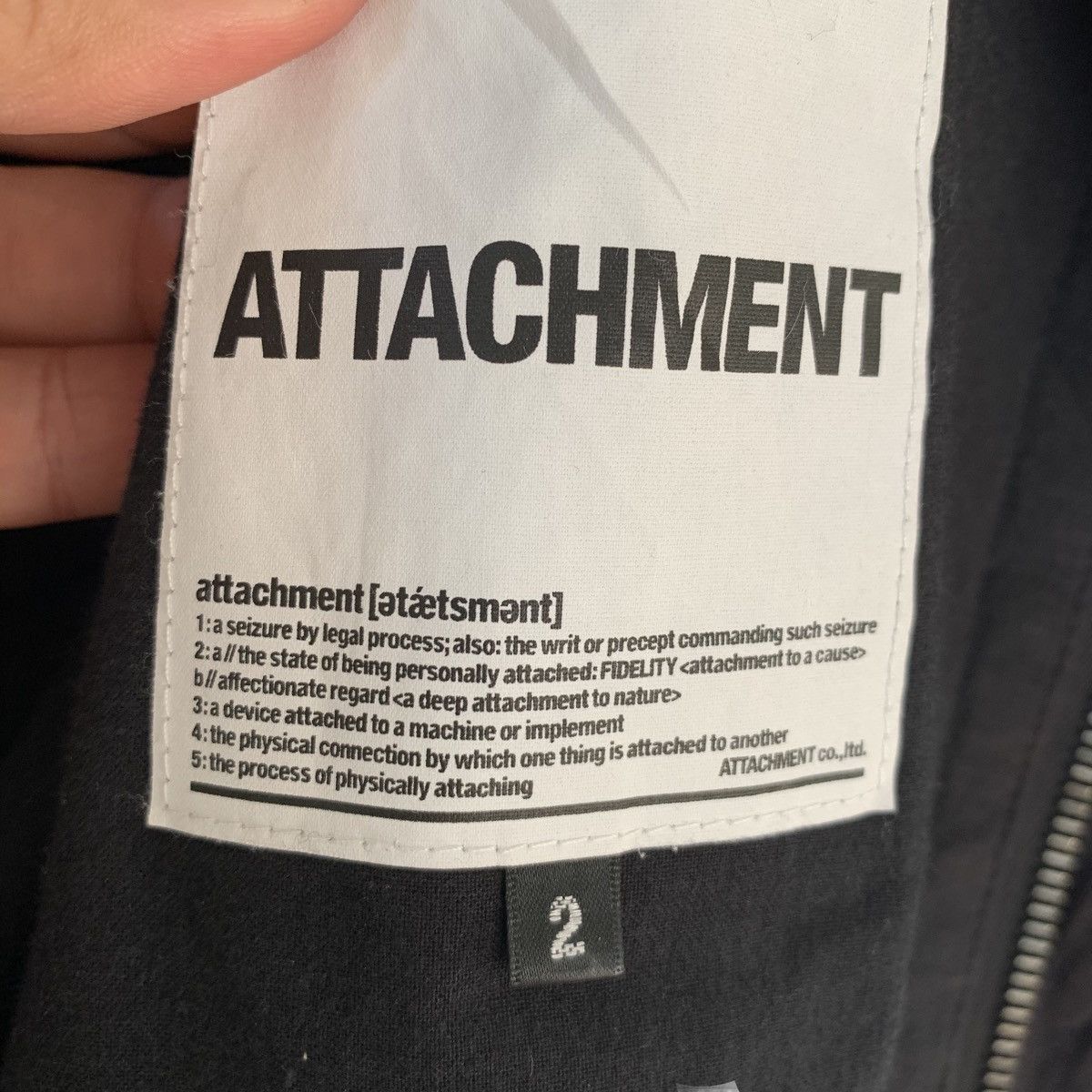 Attachment × Kazuyuki Kumagai Attachment Attachment Hoodie Jacket Size US S / EU 44-46 / 1 - 17 Thumbnail