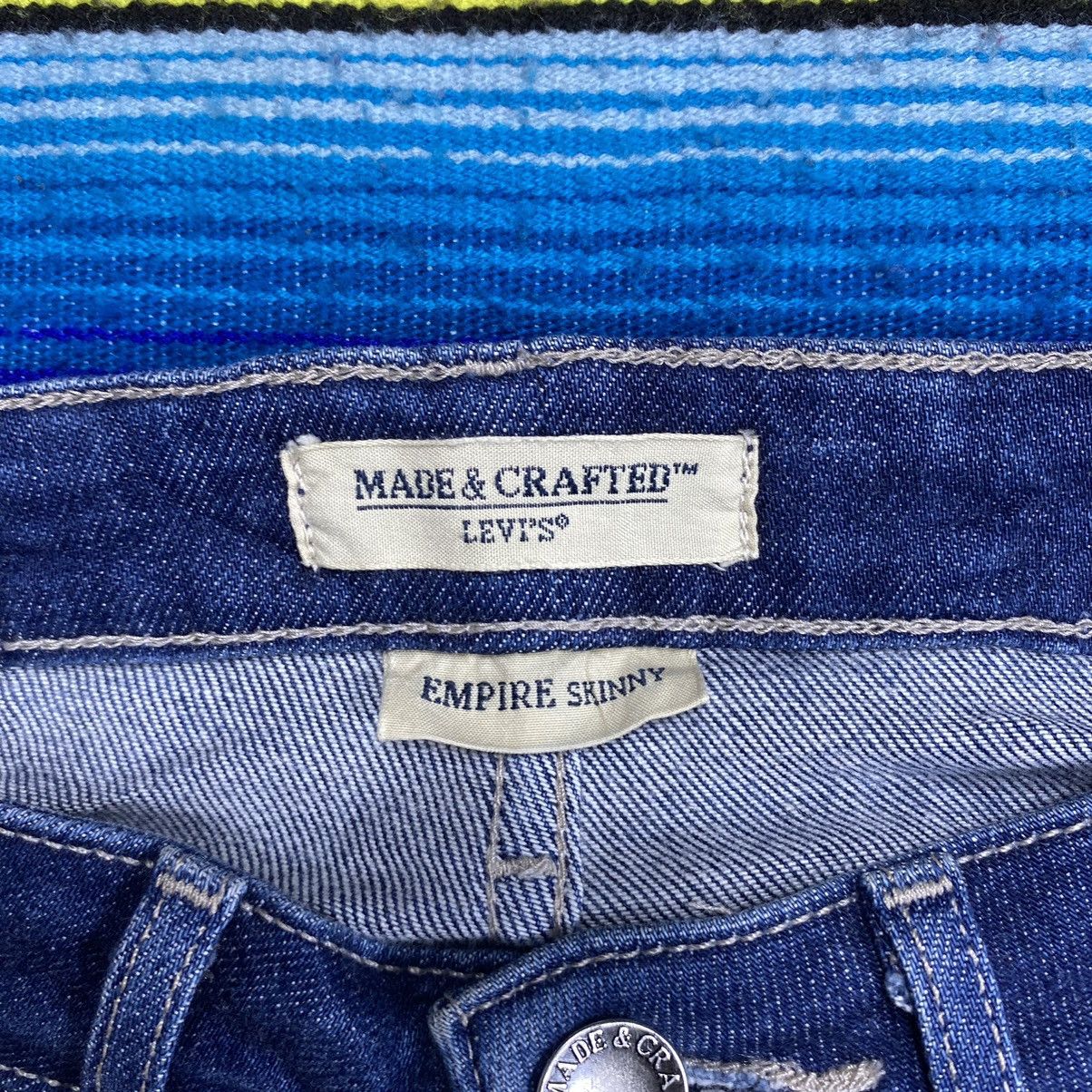 Levi's Vintage Levi’s Made & Crafted Selvedge Empire Skinny Denim Size US 30 / EU 46 - 7 Thumbnail
