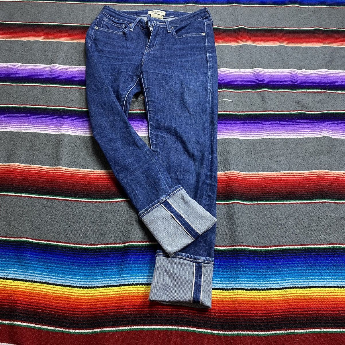 Levi's Vintage Levi’s Made & Crafted Selvedge Empire Skinny Denim Size US 30 / EU 46 - 3 Thumbnail