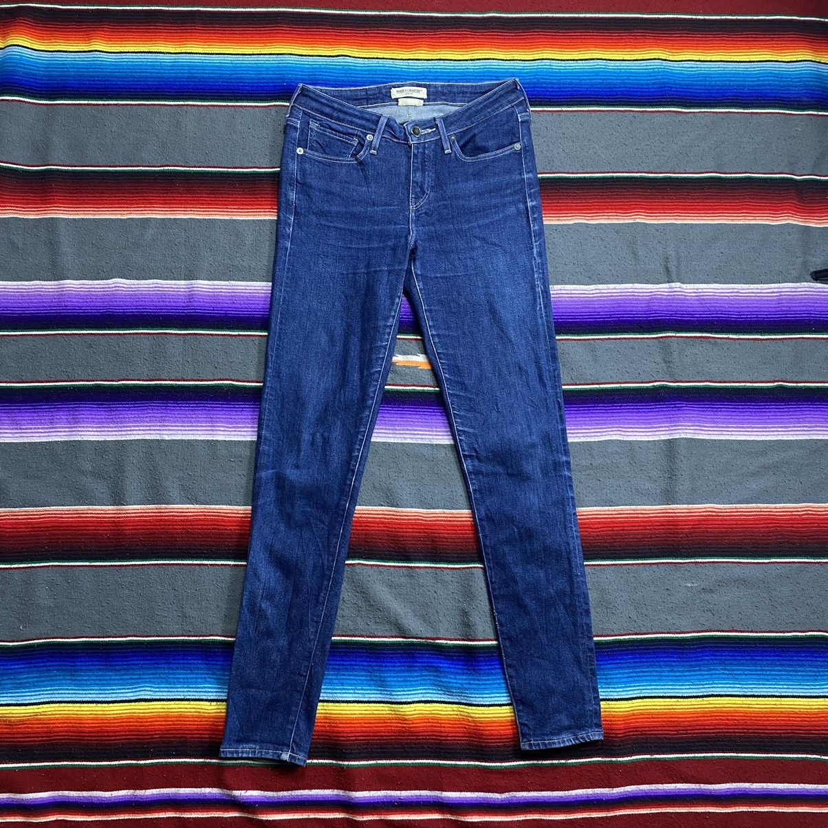 Levi's Vintage Levi’s Made & Crafted Selvedge Empire Skinny Denim Size US 30 / EU 46 - 1 Thumbnail