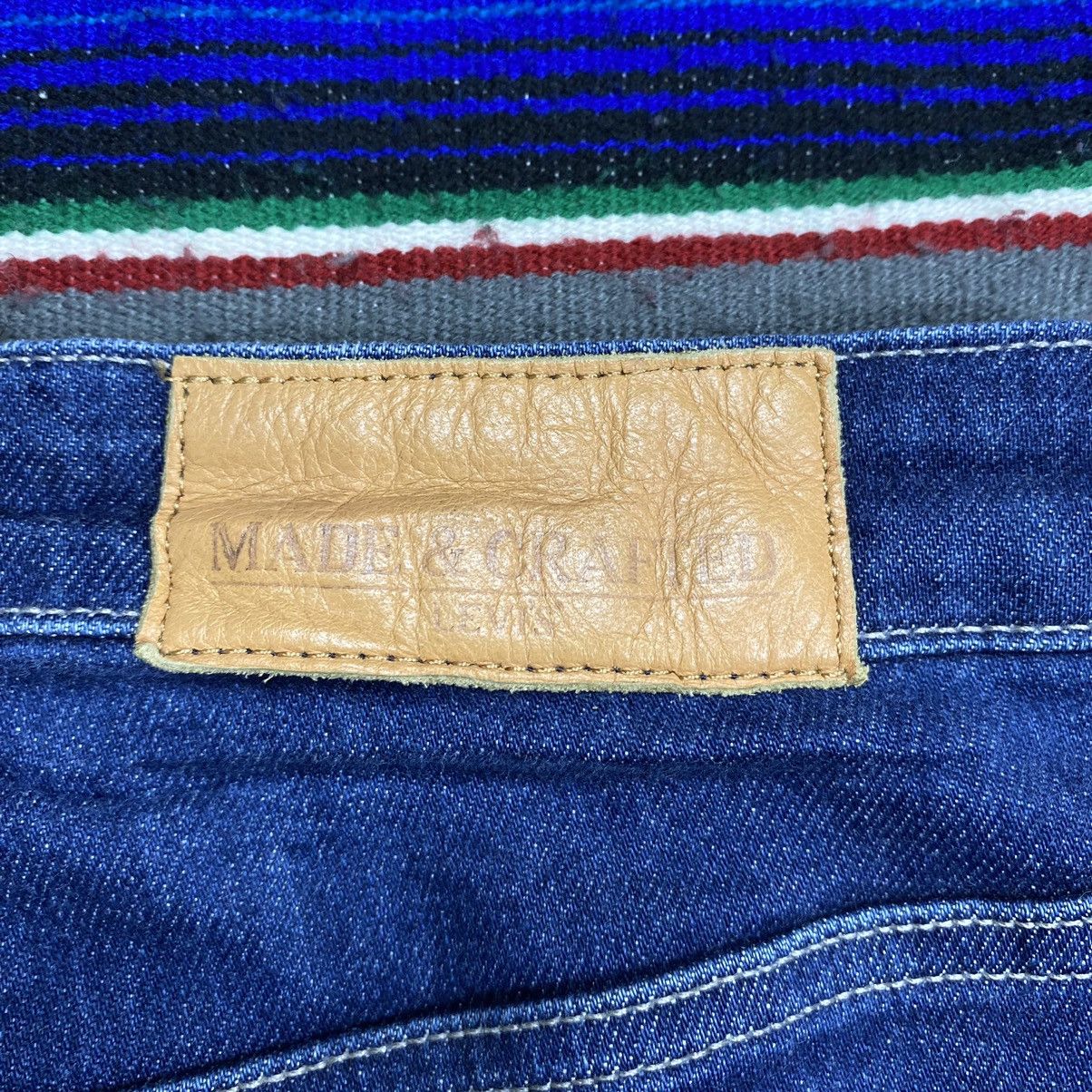 Levi's Vintage Levi’s Made & Crafted Selvedge Empire Skinny Denim Size US 30 / EU 46 - 17 Thumbnail