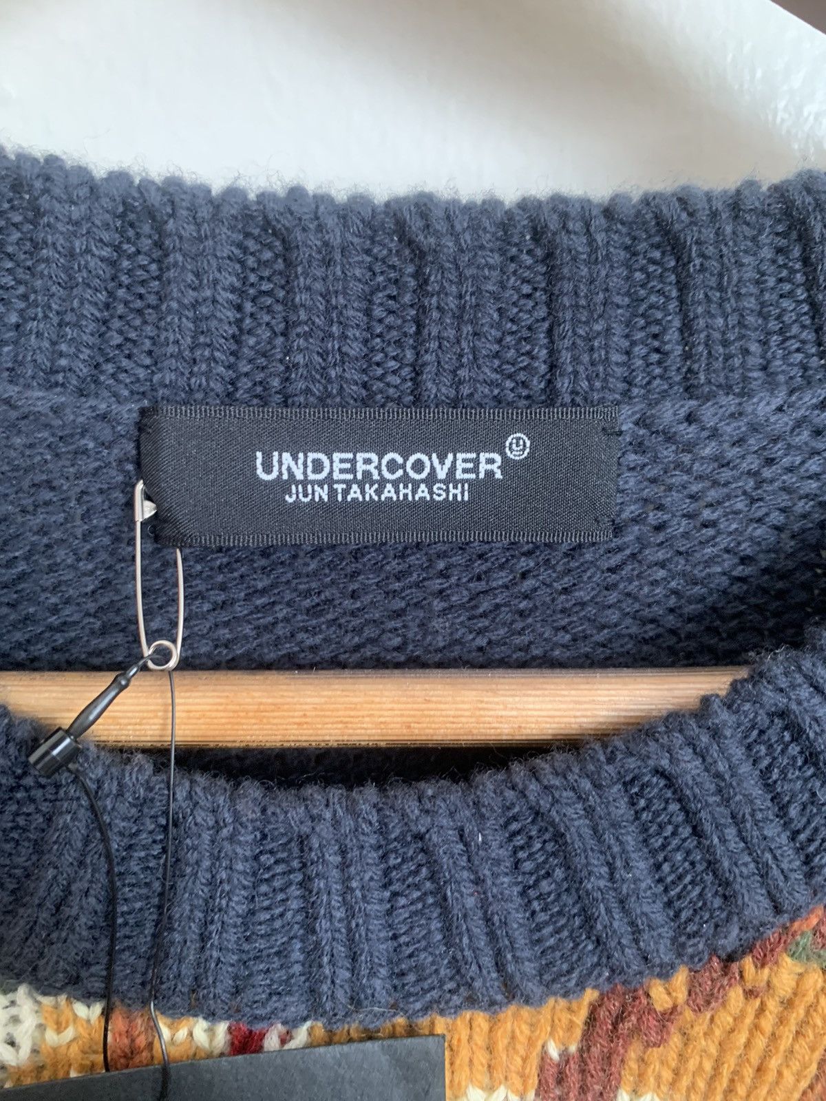 Undercover Undercover Sculpture Print Intarsia Jumper Sweater Size M Size US M / EU 48-50 / 2 - 6 Thumbnail