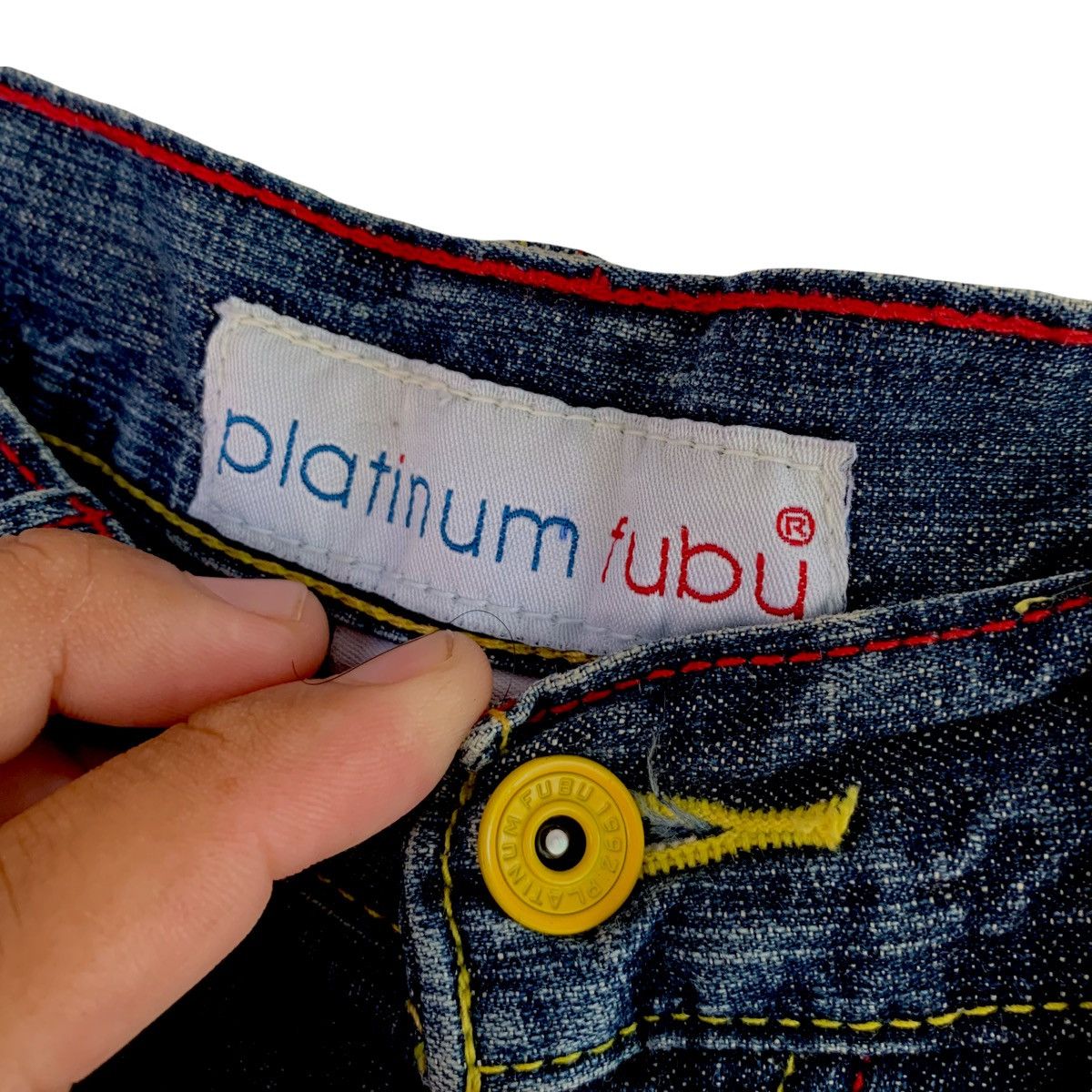 Fubu × Harlem Globetrotters Fubu X Harlem Globtrotters Patches Denim Pant Size US 28 / EU 44 - 8 Thumbnail