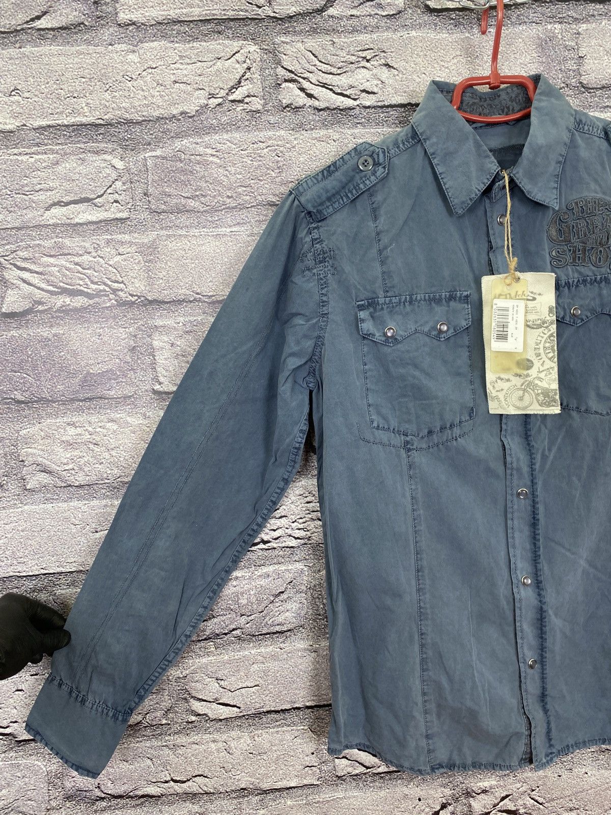 Von Dutch Vintage new shirt button ups up Von Dutch y2k polo luxury Size US M / EU 48-50 / 2 - 6 Thumbnail