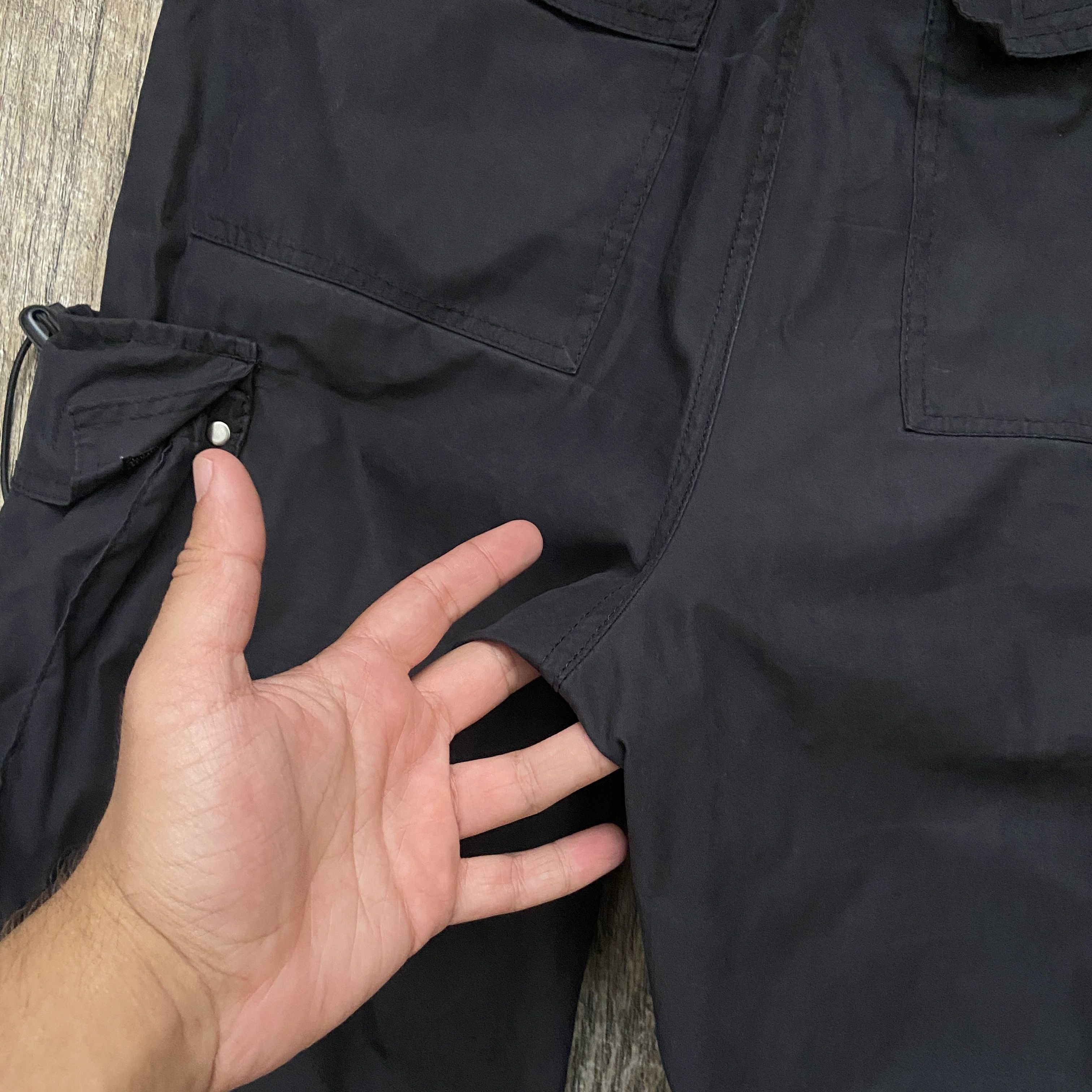 Vintage Topman Multi Pocket Utility Bondage Parachute Pants Size US 36 / EU 52 - 16 Thumbnail