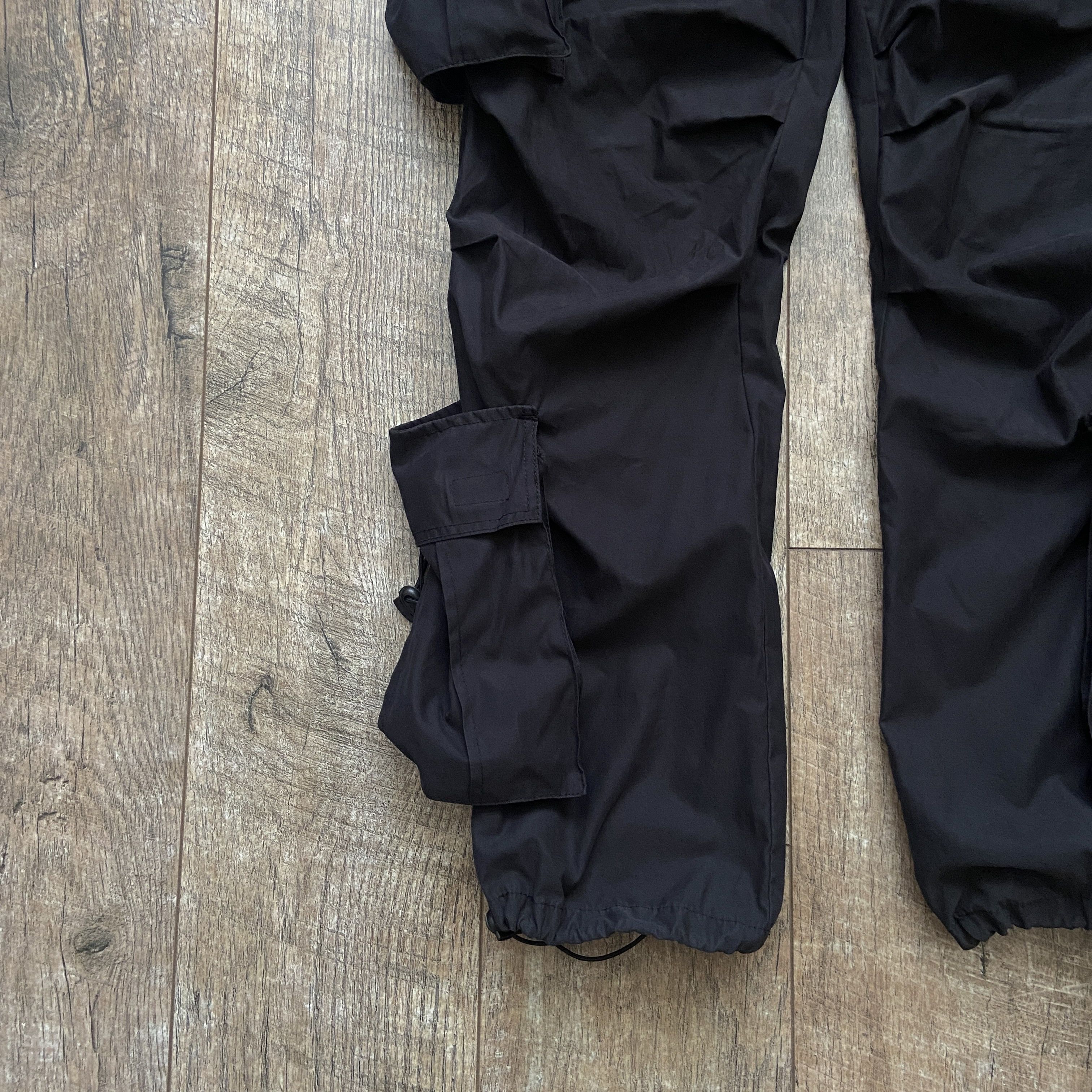 Vintage Topman Multi Pocket Utility Bondage Parachute Pants Size US 36 / EU 52 - 4 Thumbnail