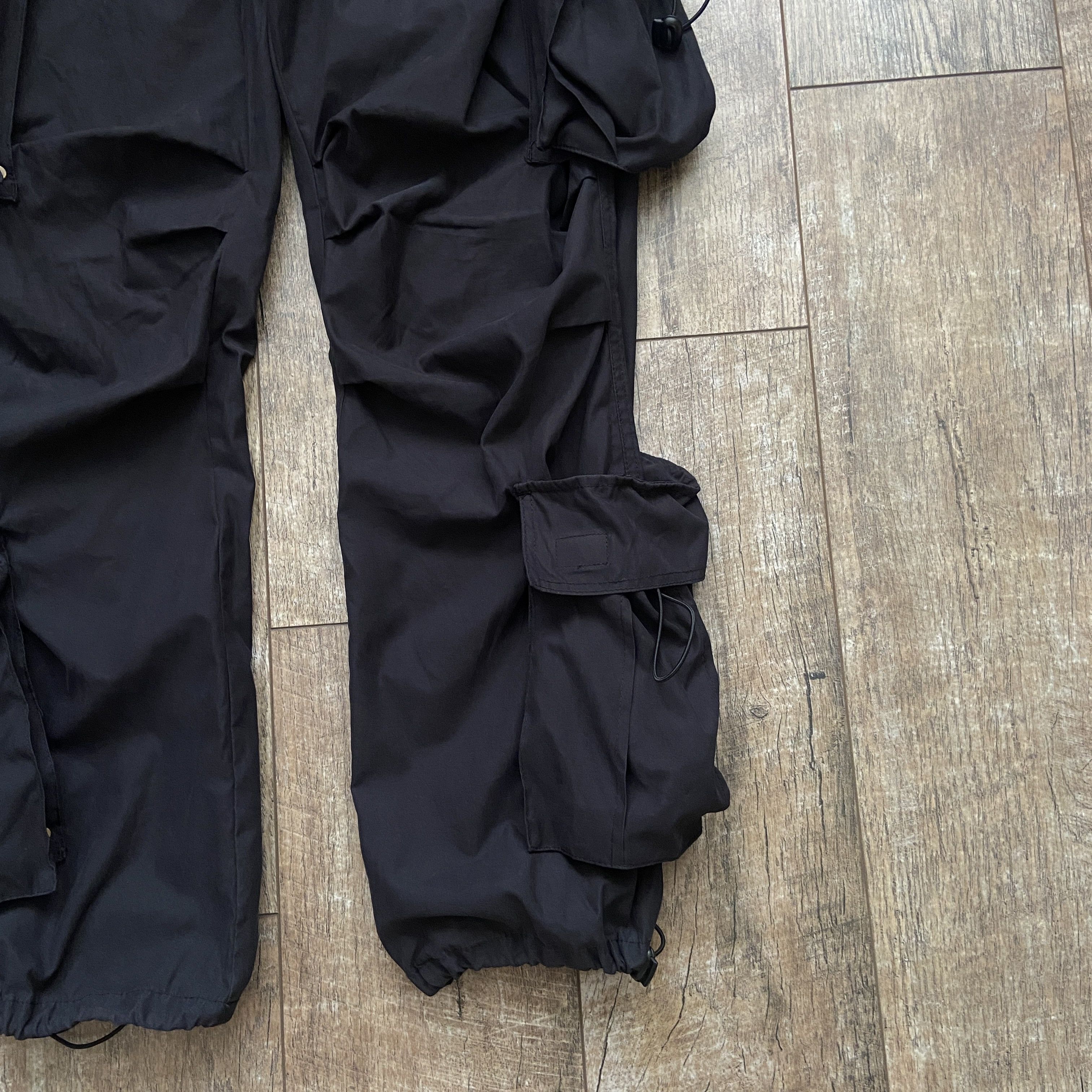 Vintage Topman Multi Pocket Utility Bondage Parachute Pants Size US 36 / EU 52 - 5 Thumbnail