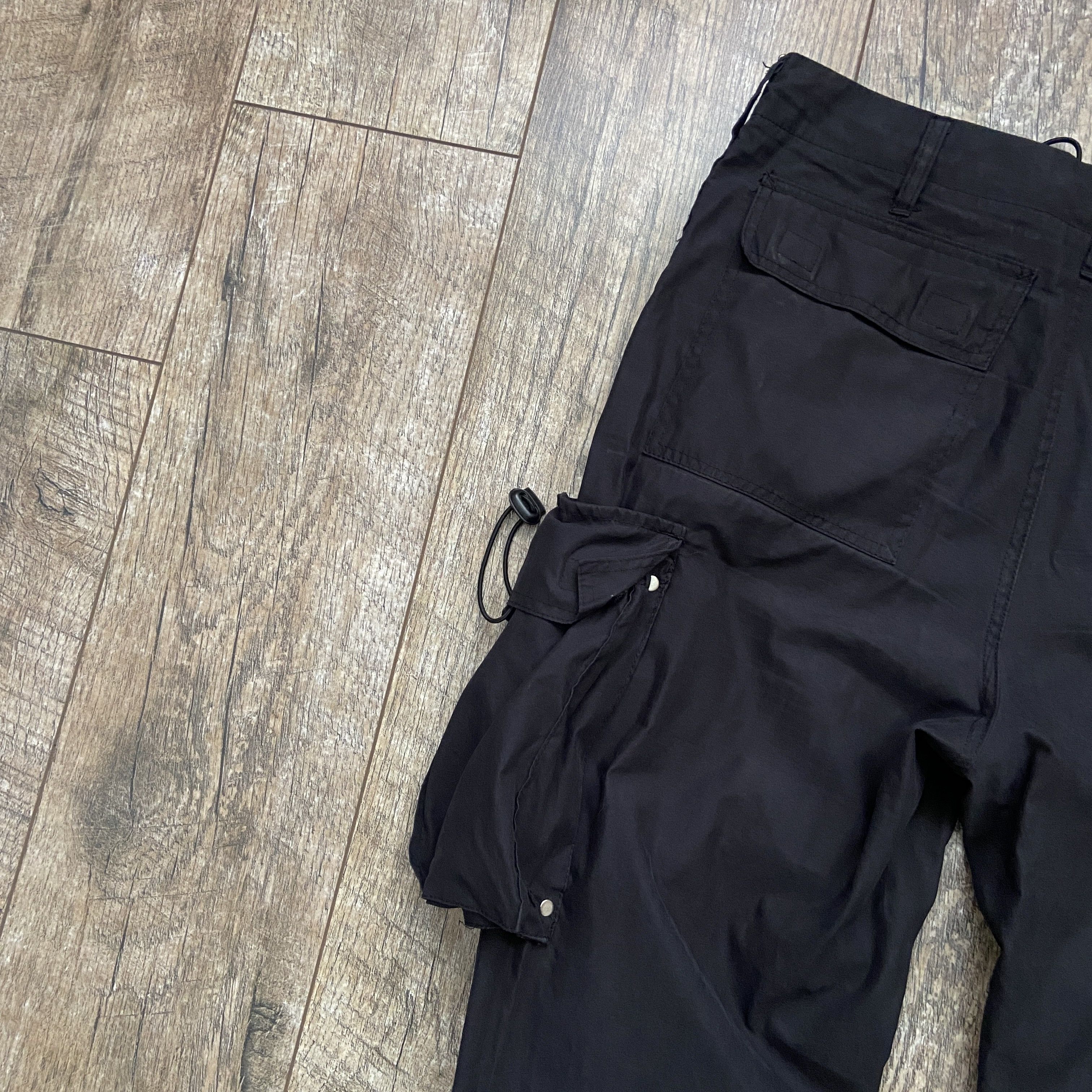 Vintage Topman Multi Pocket Utility Bondage Parachute Pants Size US 36 / EU 52 - 13 Thumbnail