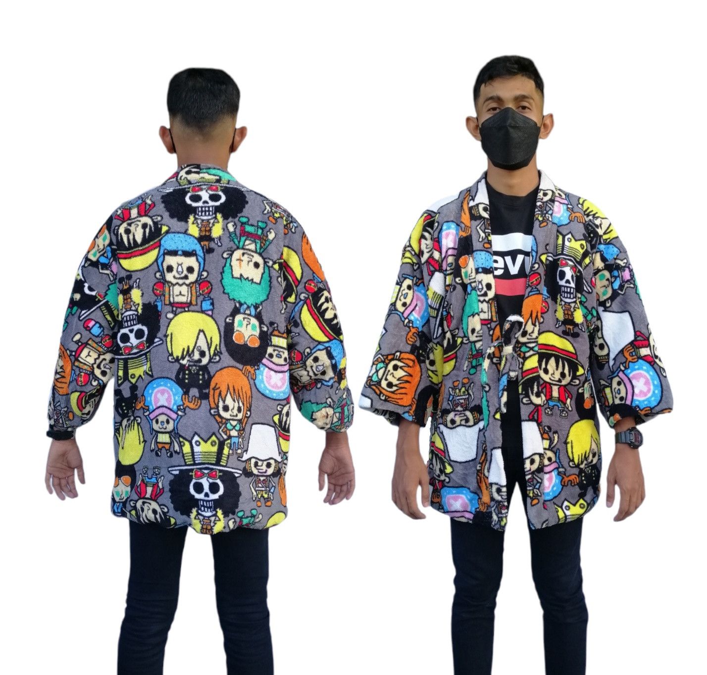 One Piece One Piece Anime Full Printed Kimono Jacket Size US M / EU 48-50 / 2 - 1 Thumbnail