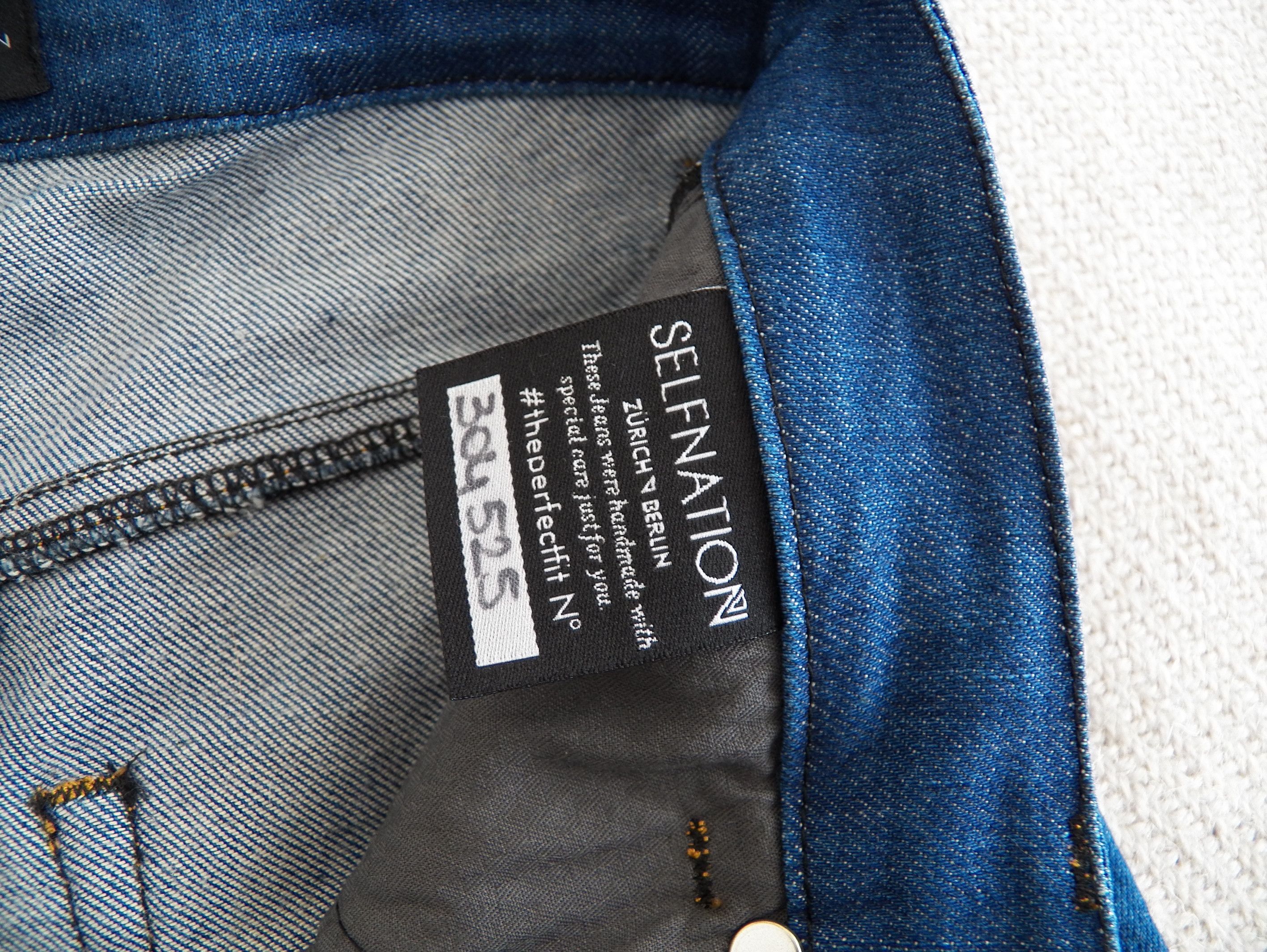 Other SELFNATION Jeans W25 L31 Made in Switzerland Straight Size 25" / US 0 / IT 36 - 2 Thumbnail
