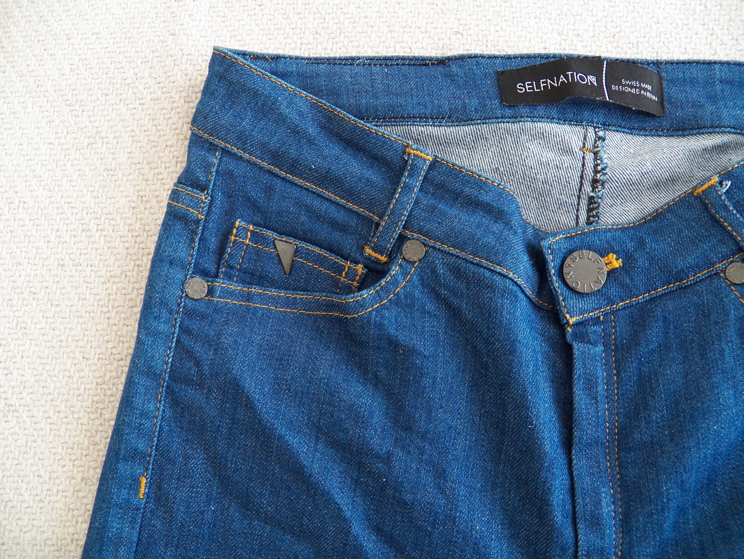 Other SELFNATION Jeans W25 L31 Made in Switzerland Straight Size 25" / US 0 / IT 36 - 8 Thumbnail