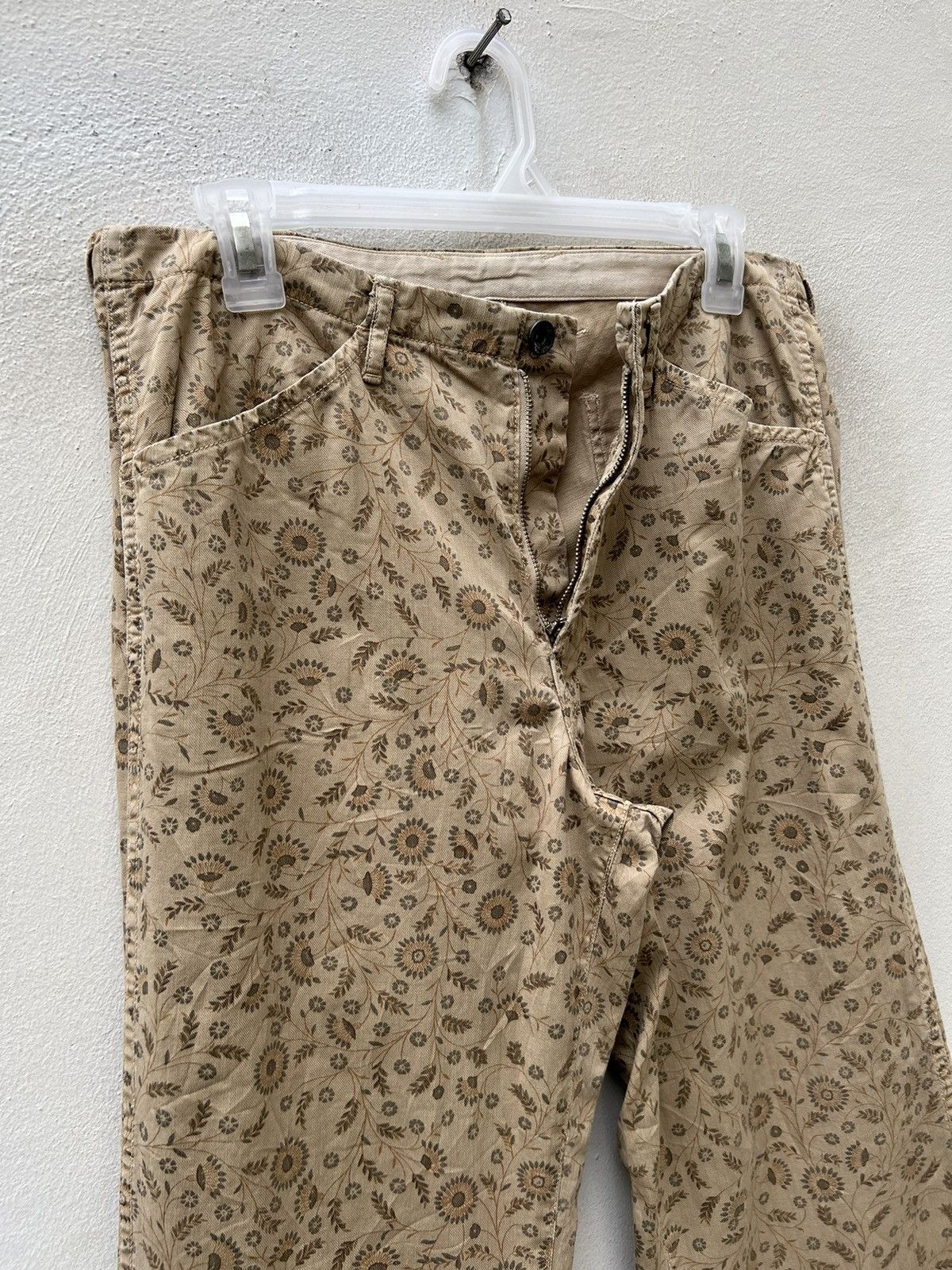 45rpm Vintage 45rpm Japan Floral Printed Cropped Flare Pant Size US 31 - 8 Thumbnail