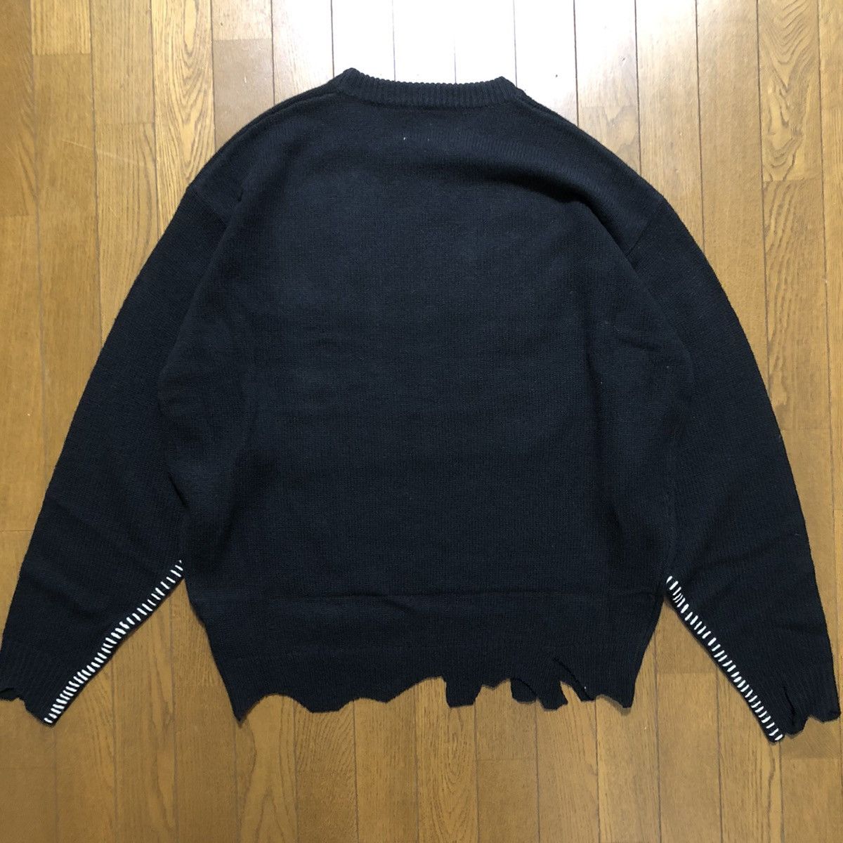 Japanese Brand Saint Michael SIN Knit Sweater | Grailed