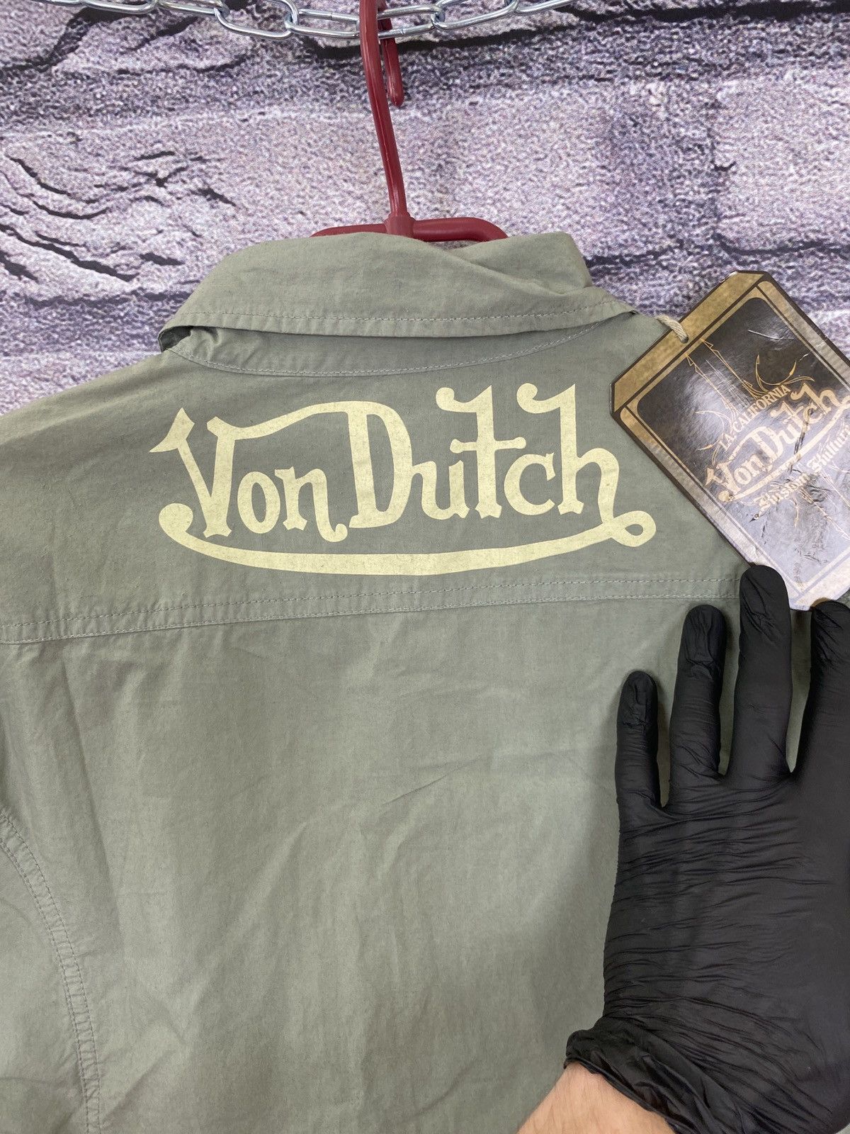Other Vintage New shirt’s button ups Von Dutch Ed hardy y2k big Size US M / EU 48-50 / 2 - 7 Thumbnail