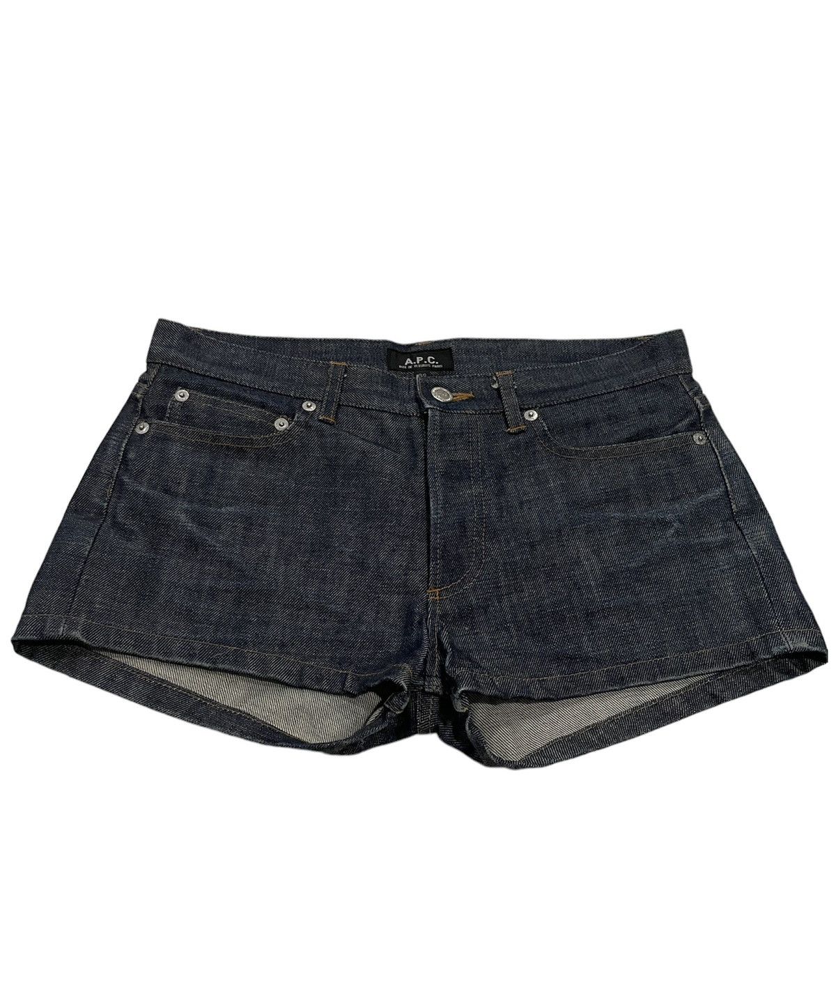 A.P.C. APC DENIM SHORT PANTS Size 26" / US 2 / IT 38 - 1 Thumbnail