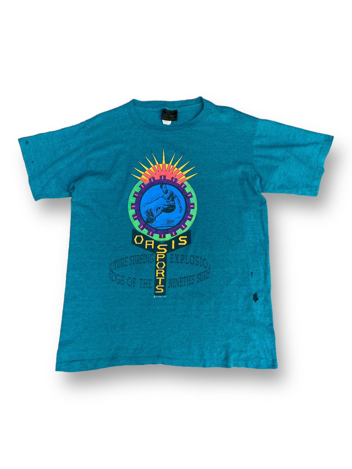 Vintage Vintage Oasis Sports Future Edge of The Nineties Surfing. Size US XL / EU 56 / 4 - 1 Thumbnail