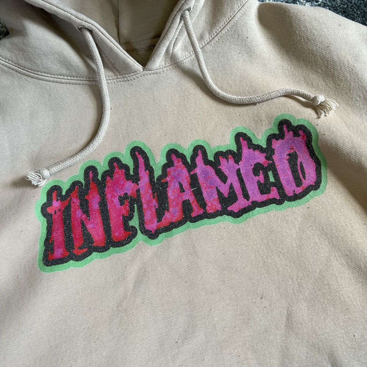Marino Infantry inflamed studios watermelon butterfly hoodie sweatshirt Size US L / EU 52-54 / 3 - 5 Thumbnail
