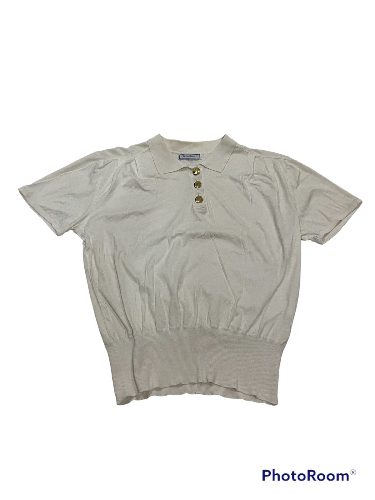 Vintage × Yves Saint Laurent Vintage YSL Shirt Size M / US 6-8 / IT 42-44 - 1 Thumbnail