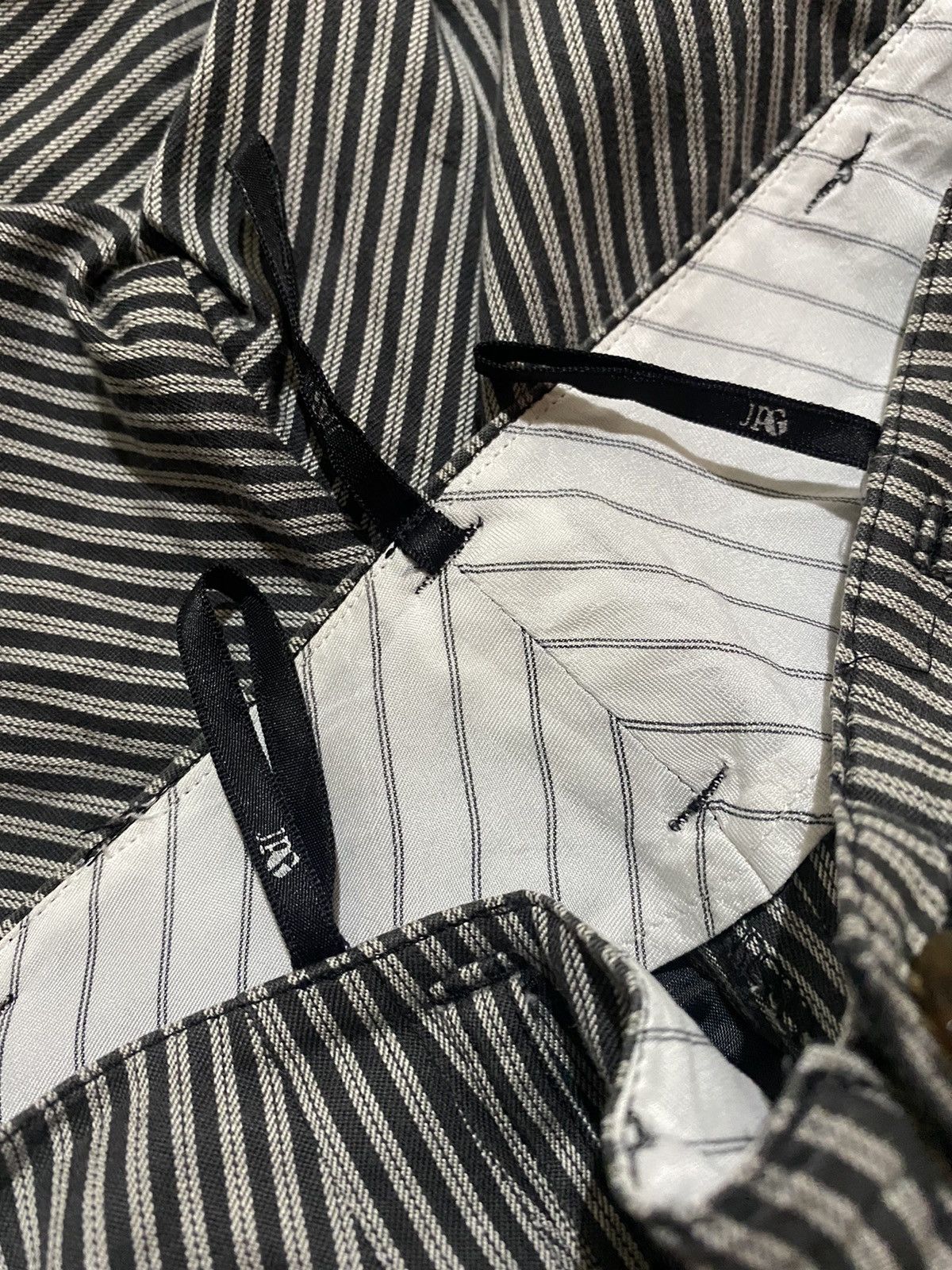Jean Paul Gaultier 💥Vintage 90s Jean Paul Gaultier Stripe Pant Size 26" / US 2 / IT 38 - 6 Thumbnail