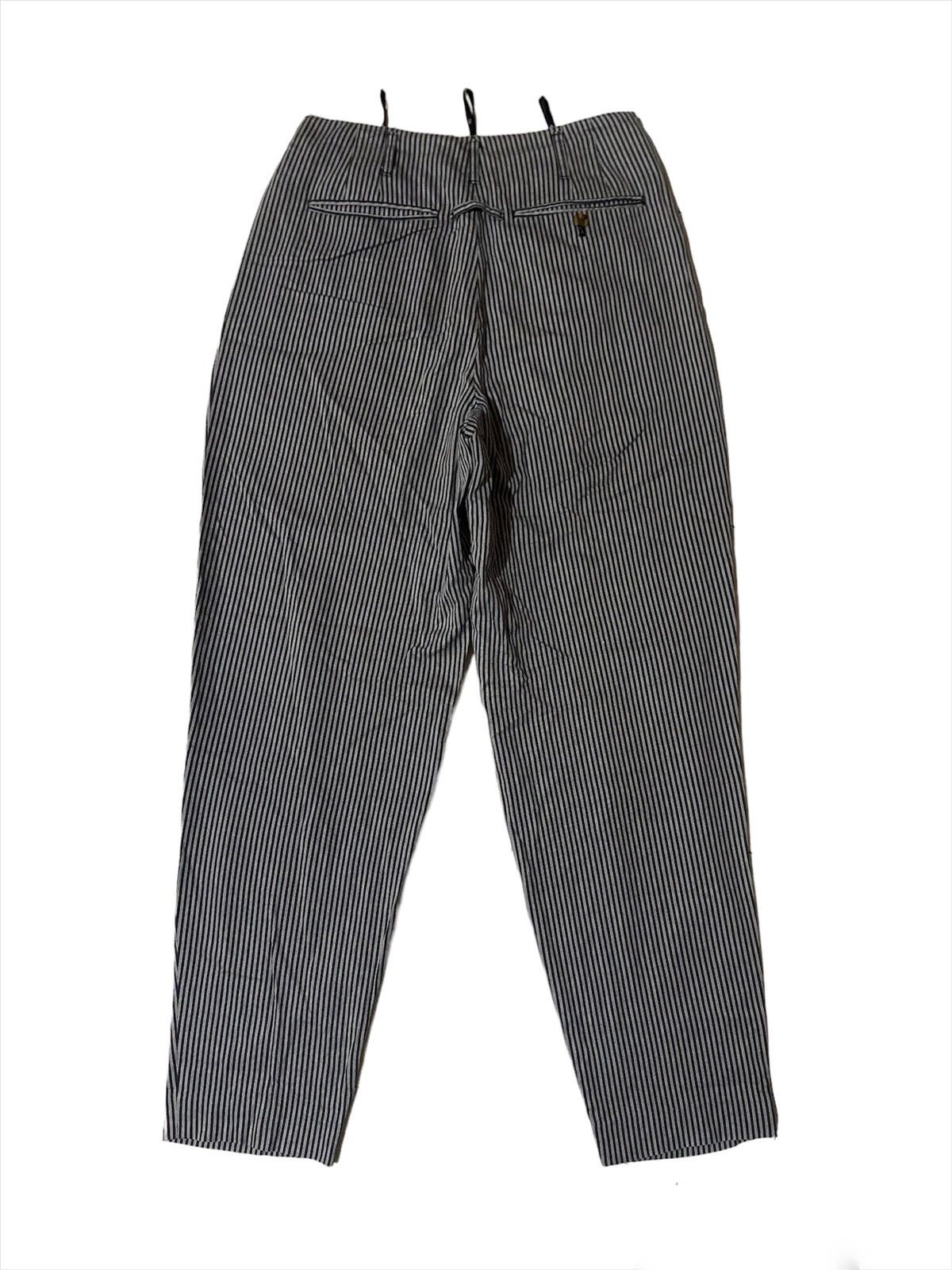Jean Paul Gaultier 💥Vintage 90s Jean Paul Gaultier Stripe Pant Size 26" / US 2 / IT 38 - 3 Thumbnail