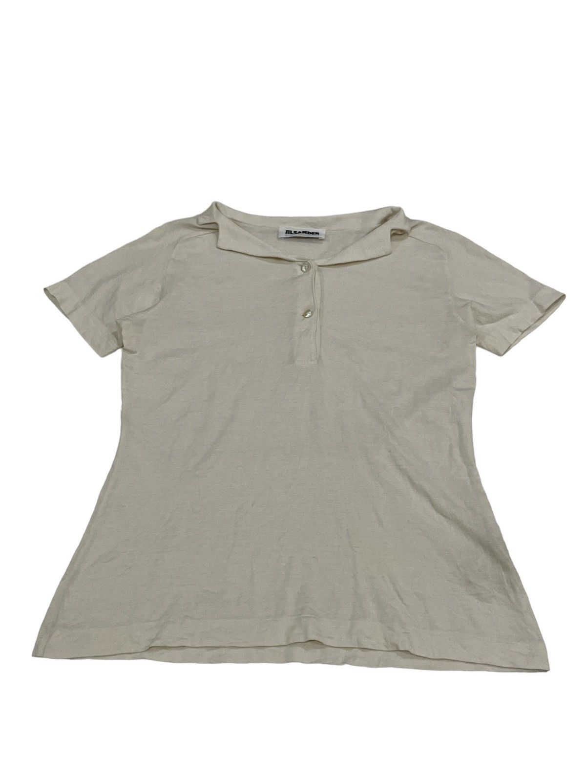 Image of Jil Sander Collar Shirt in White, Women's (Size Small)