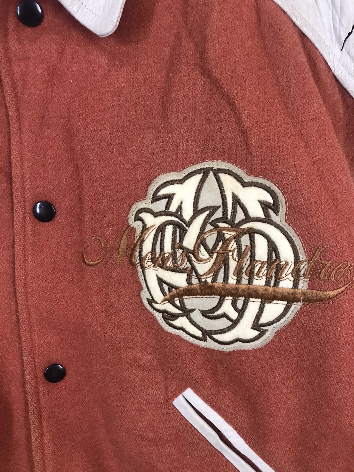MLB × Vintage ‼️VINTAGE MLB MEN'S FLANDRE VARSITY JACKET wool DISTRESSED‼️ Size US L / EU 52-54 / 3 - 3 Thumbnail