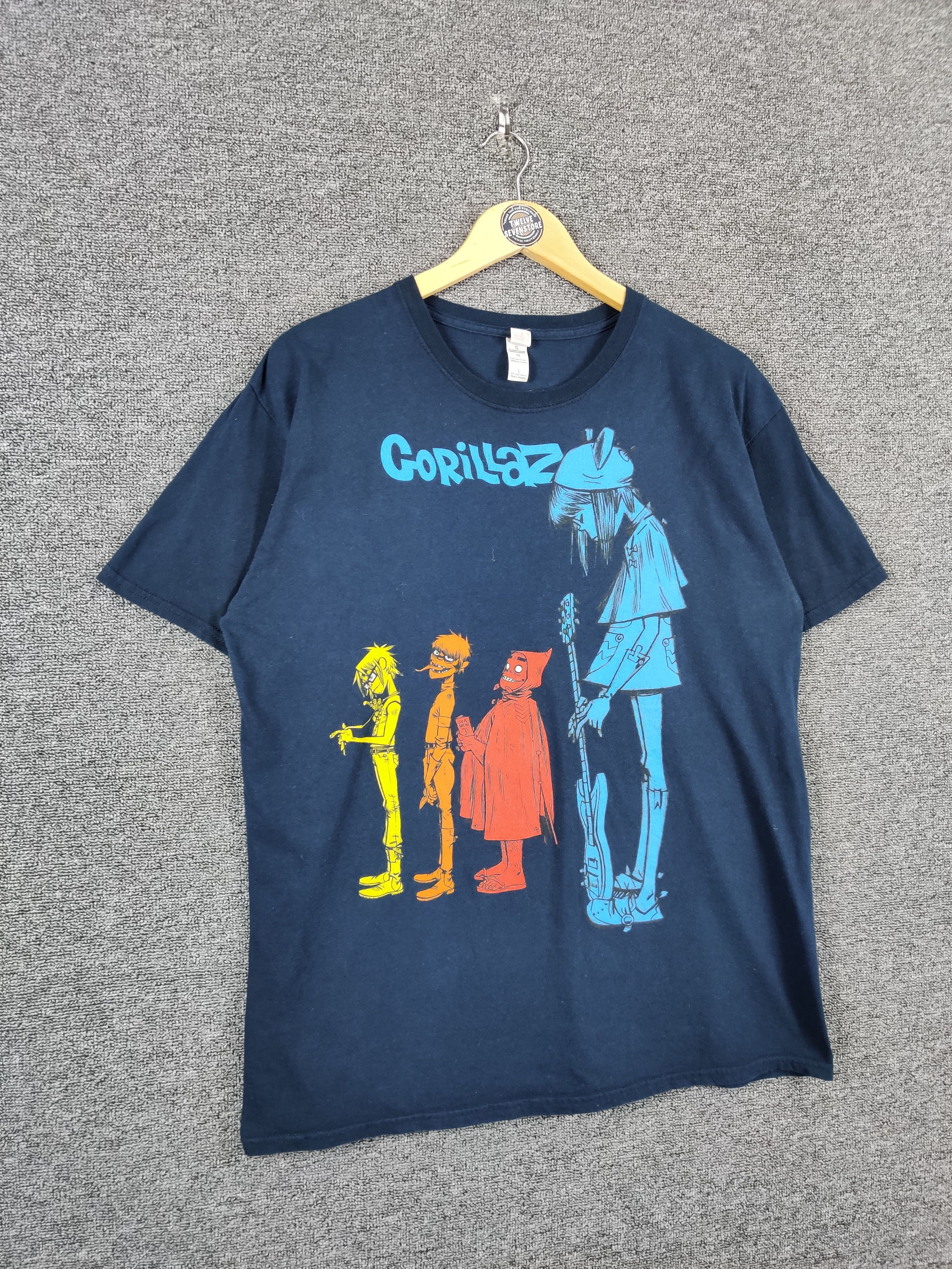 Band Tees Vintage Gorillaz Band Tee Tshirt Size US L / EU 52-54 / 3 - 6 Thumbnail