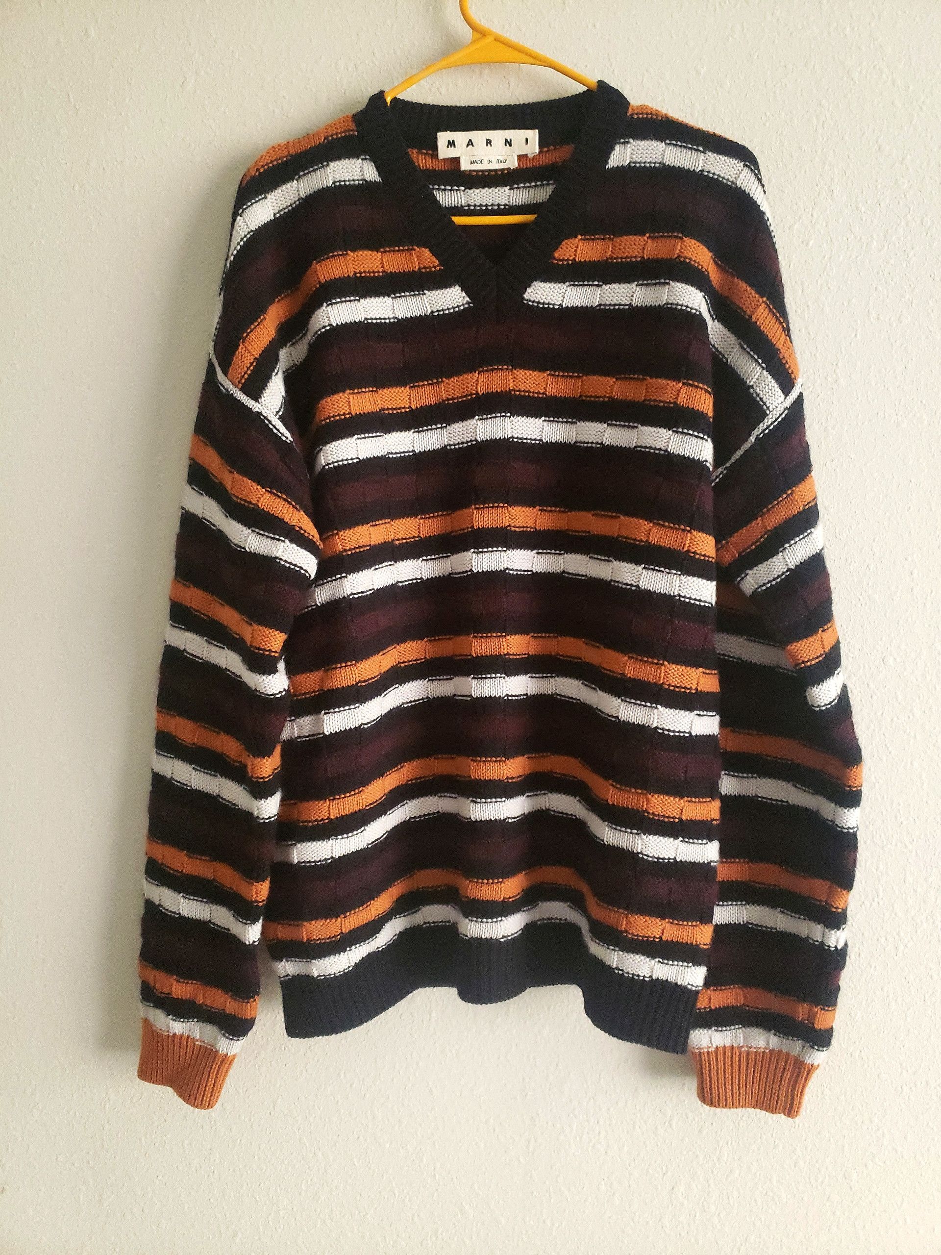 Marni V neck sweater Size US M / EU 48-50 / 2 - 1 Thumbnail